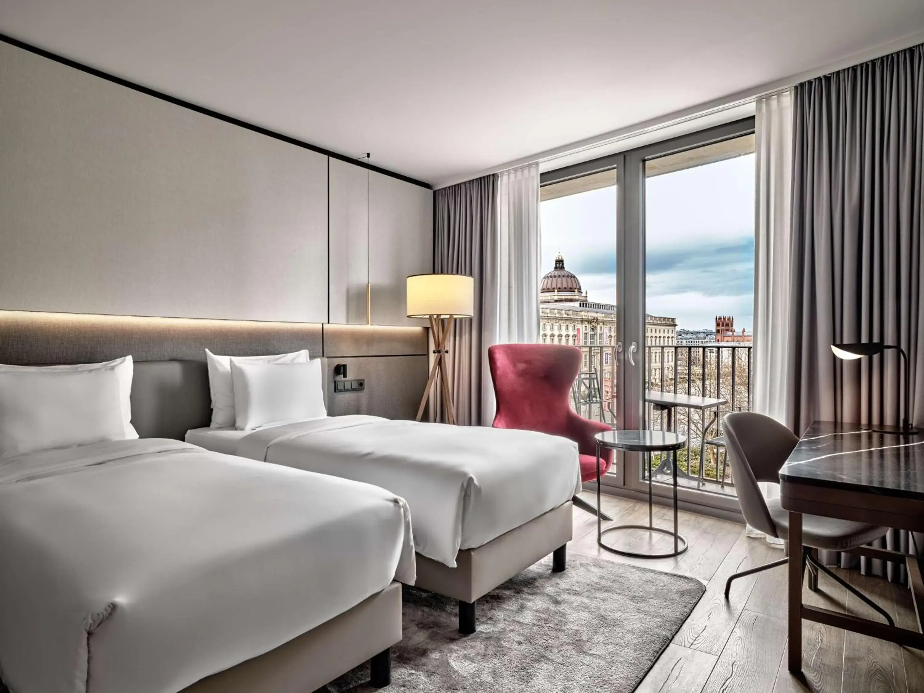 Bedroom, Bed in Radisson Collection Hotel, Berlin Bedroom, Bed in Radisson Collection Hotel, Berlin