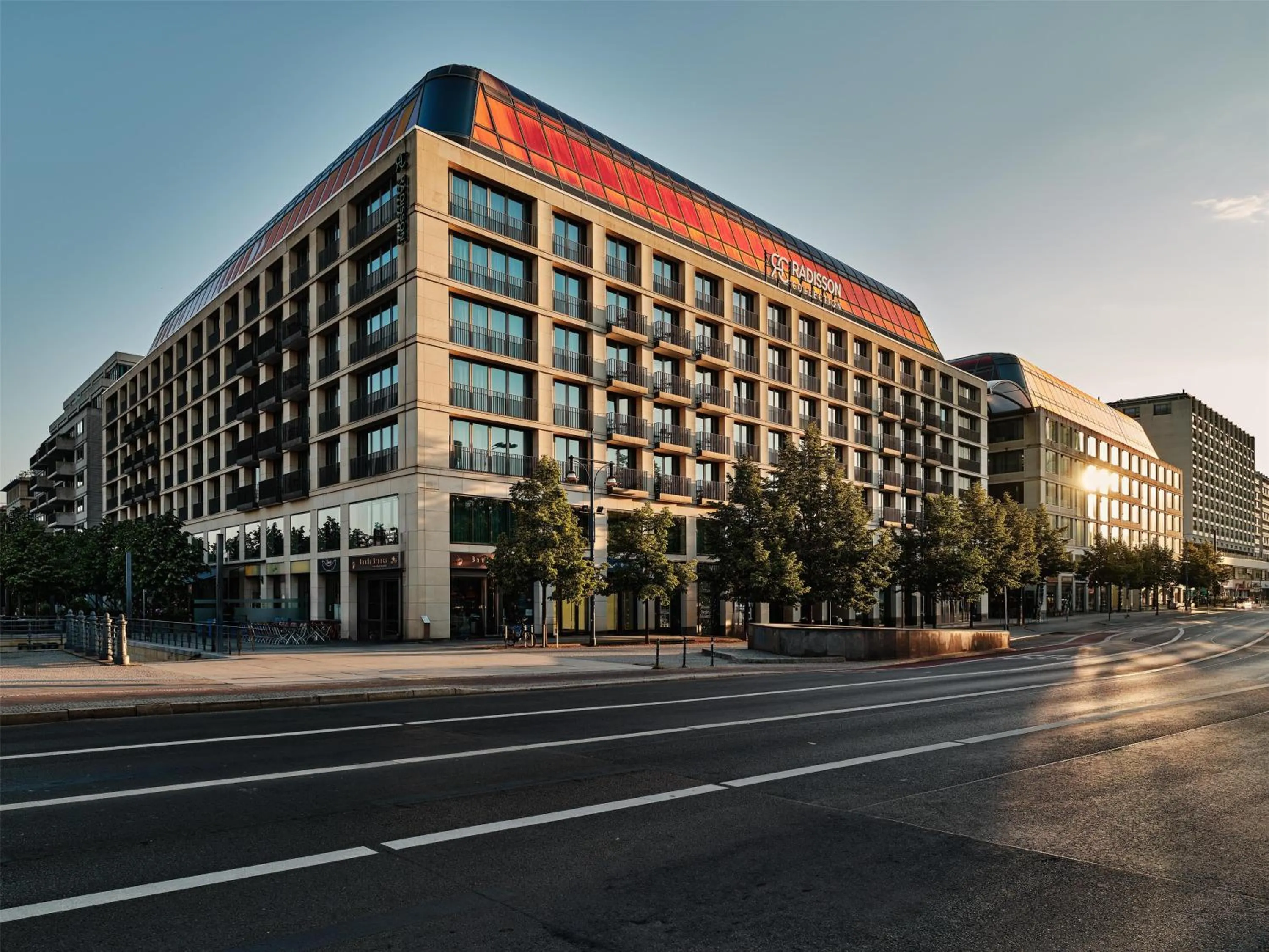 Property building in Radisson Collection Hotel, Berlin