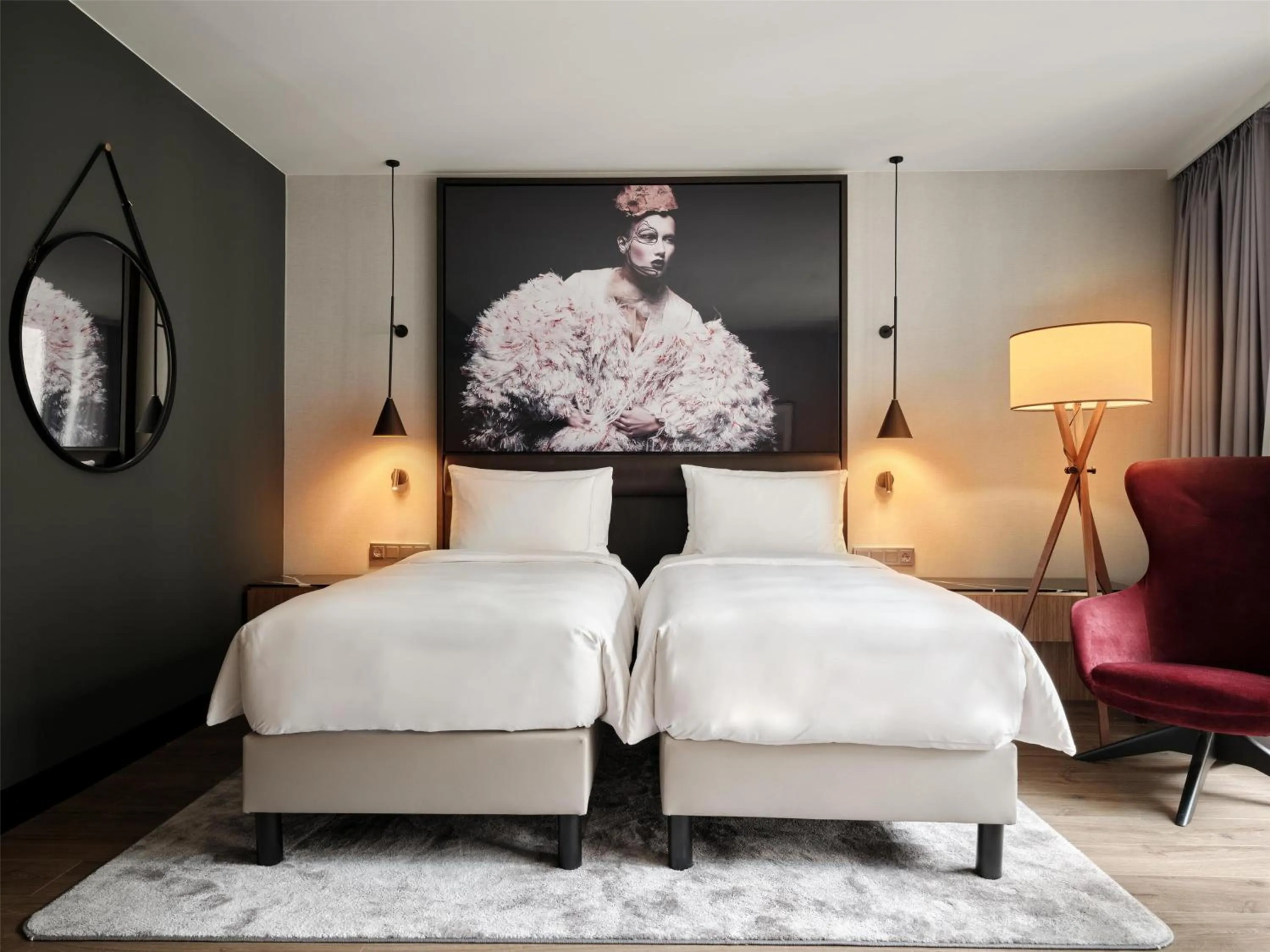 Bedroom, Bed in Radisson Collection Hotel, Berlin