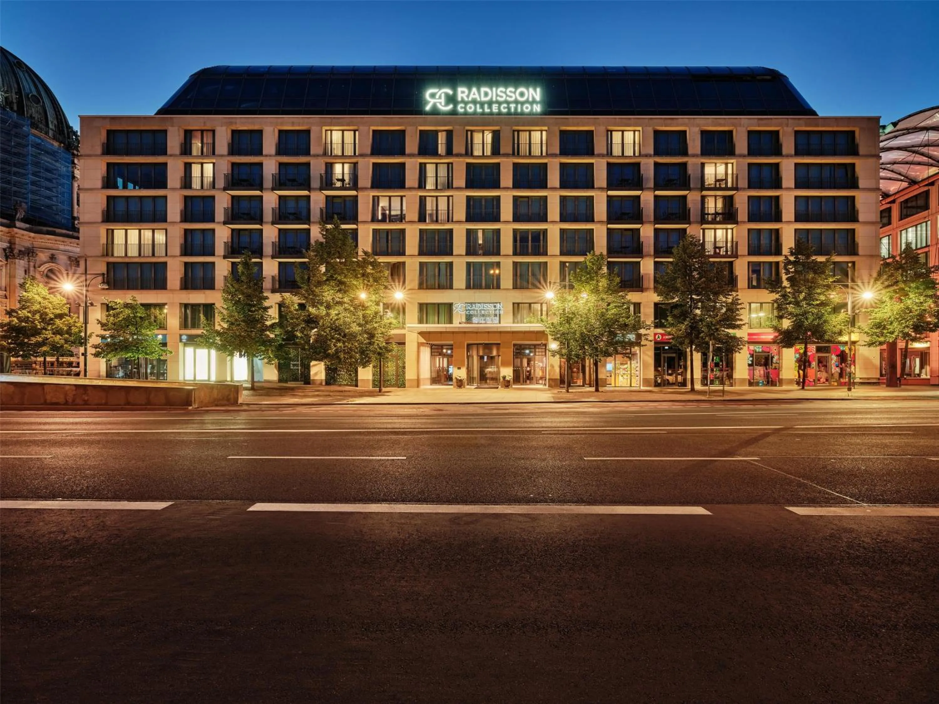 Property building in Radisson Collection Hotel, Berlin