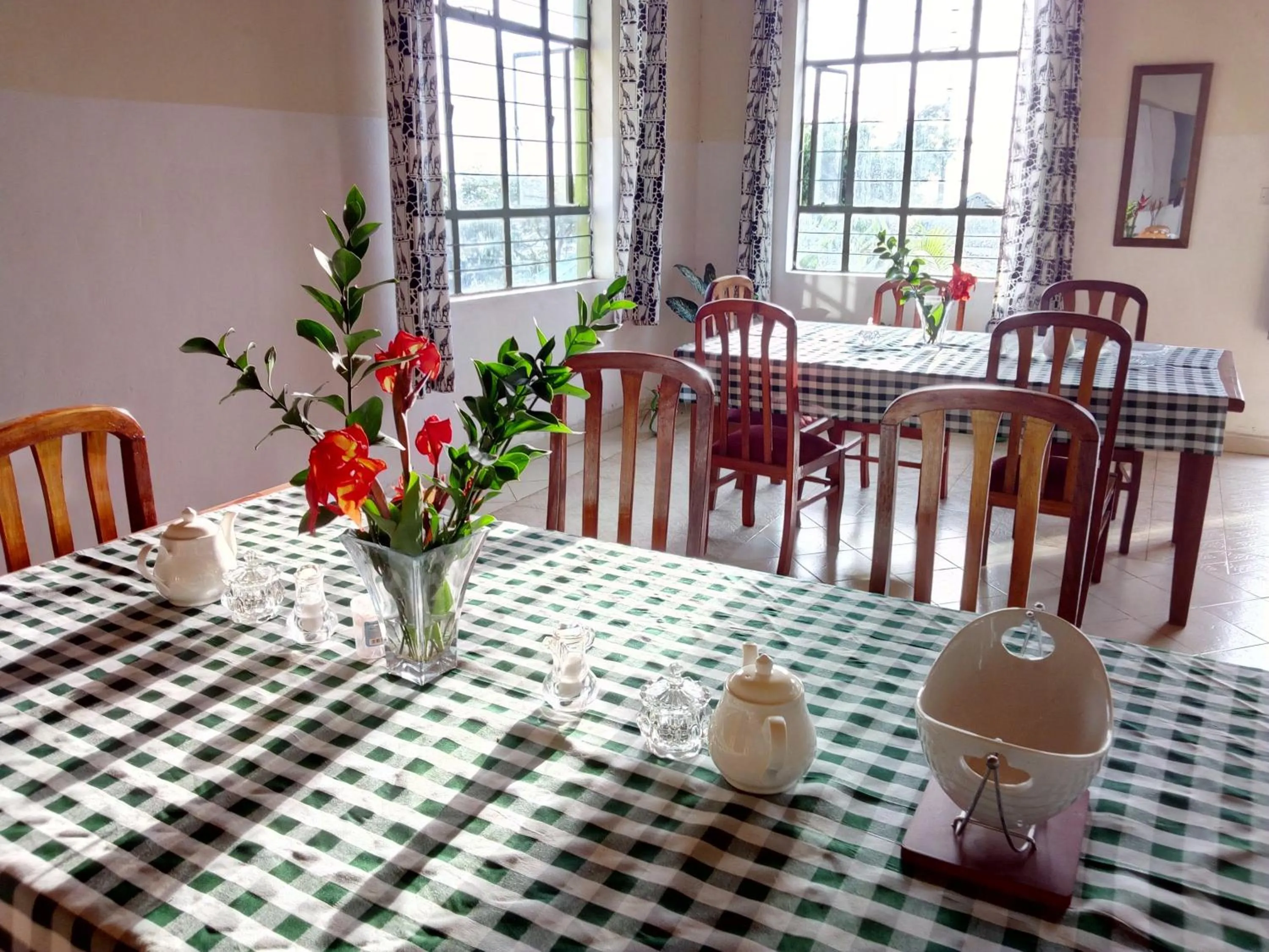 Dining area in Lago Resort - Best Views in Kisumu