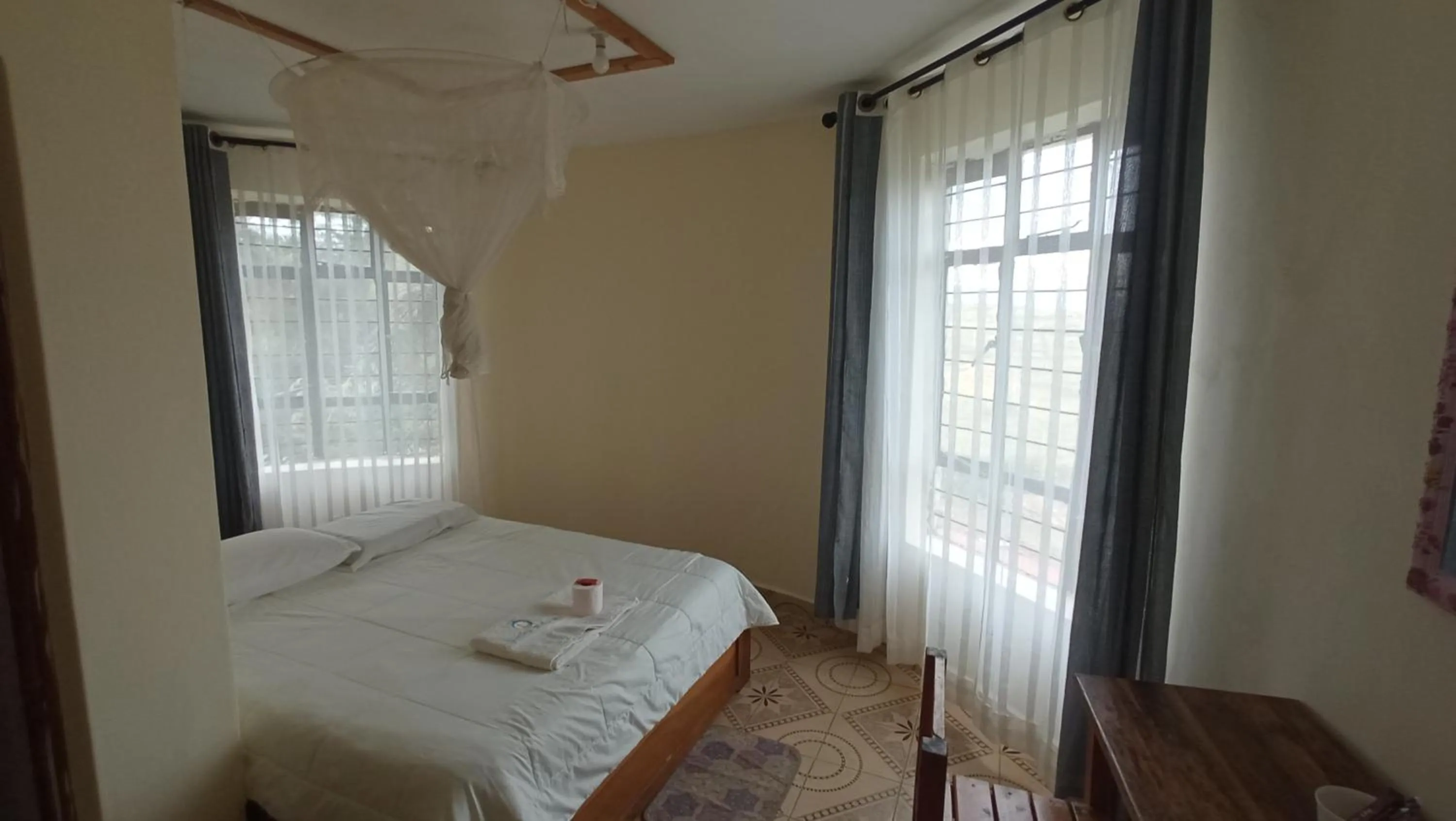 Bed in Lago Resort - Best Views in Kisumu