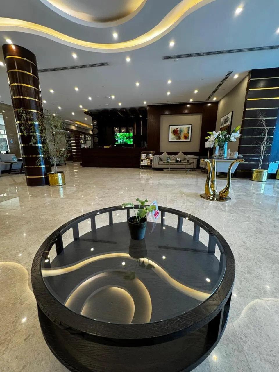 Lobby or reception in Coupard Hotel