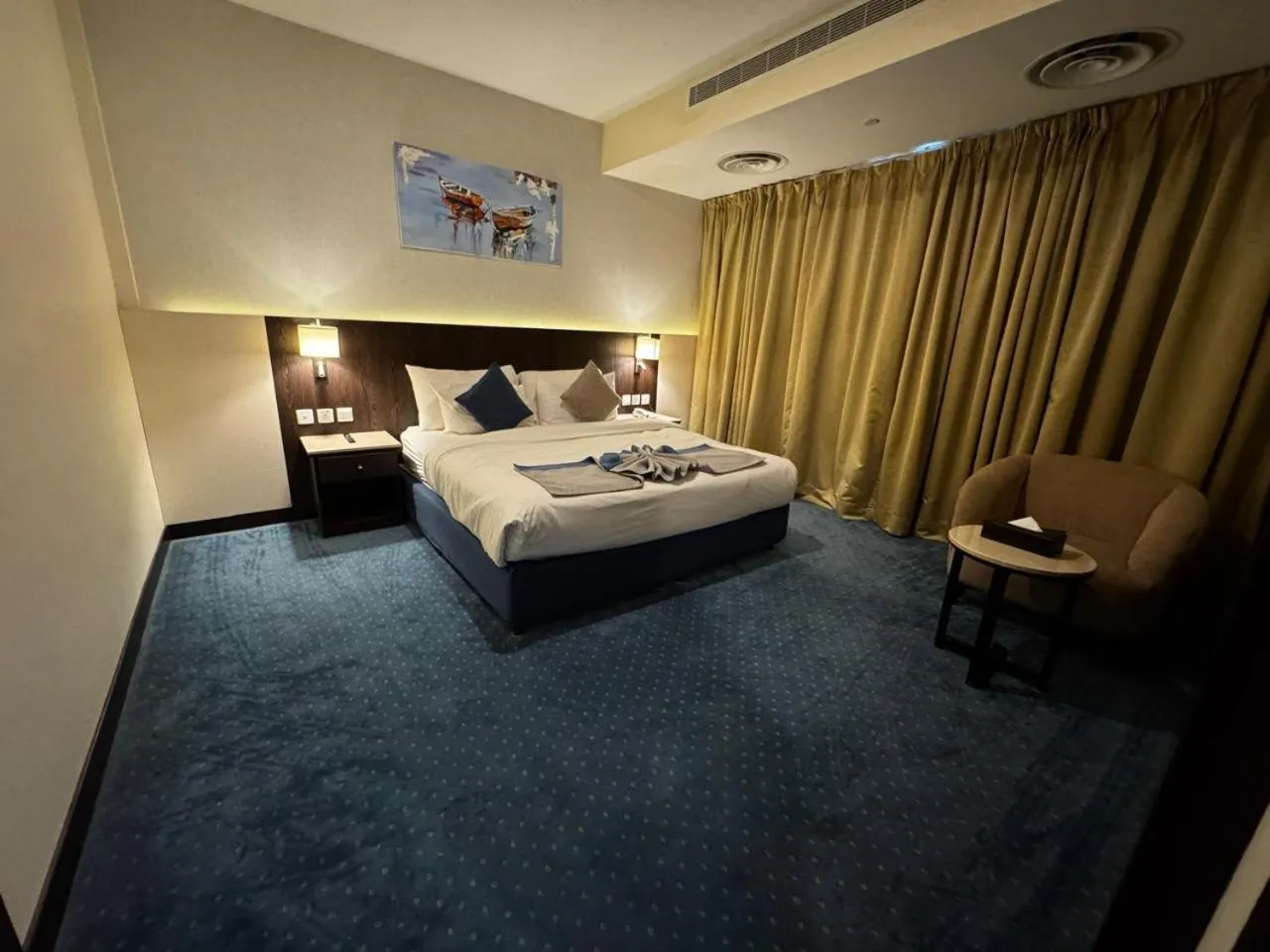 Bed in Coupard Hotel