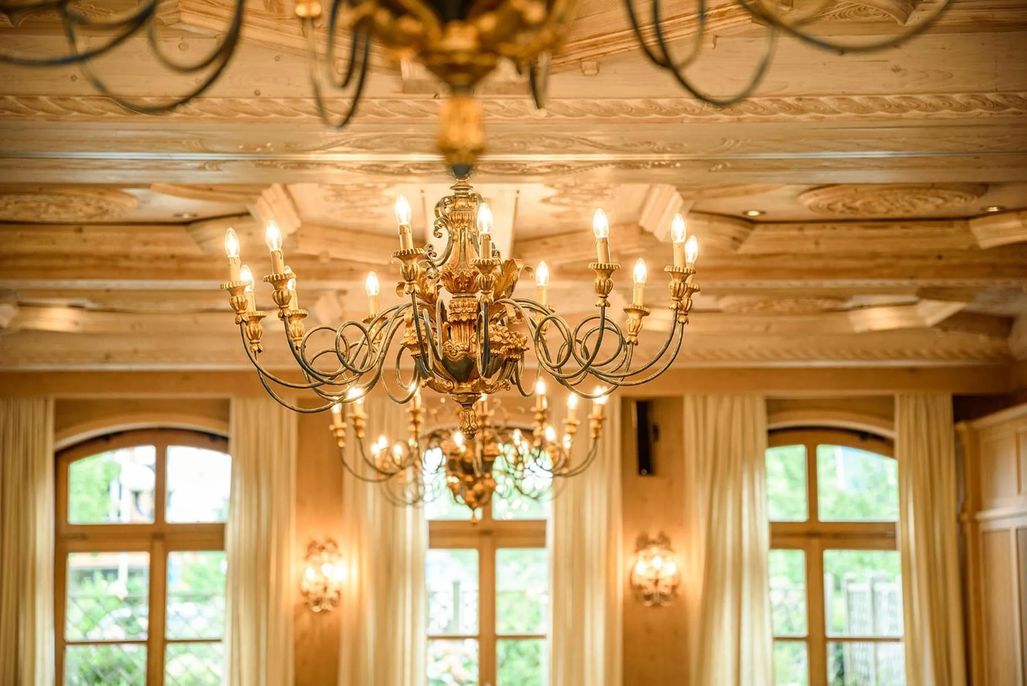 Decorative detail in Bauer Hotel und Restaurant