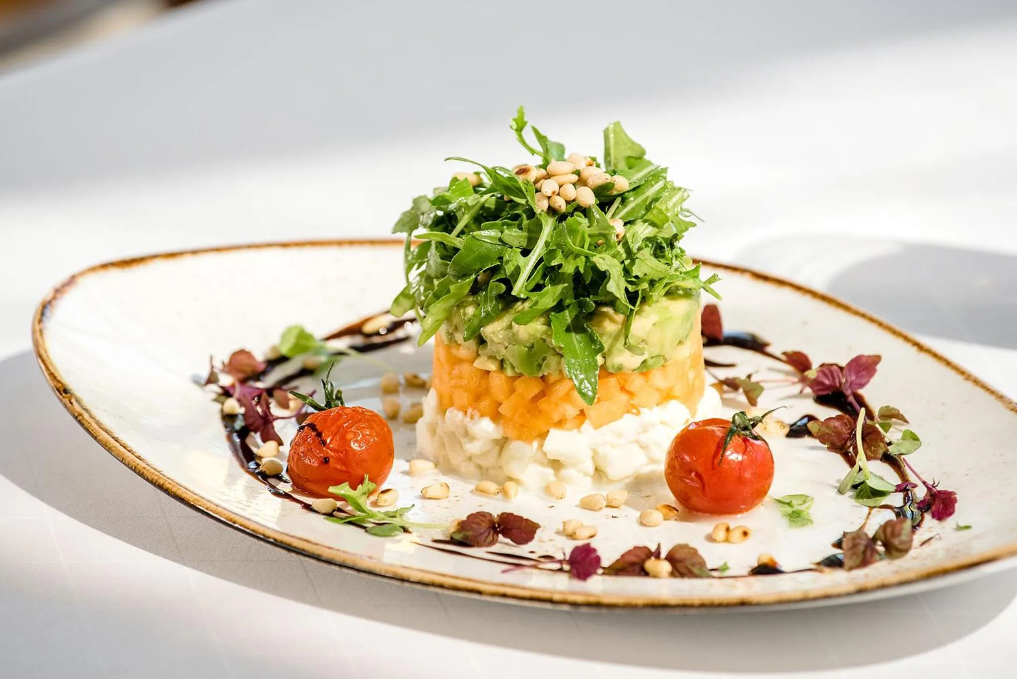 Food close-up in Bauer Hotel und Restaurant