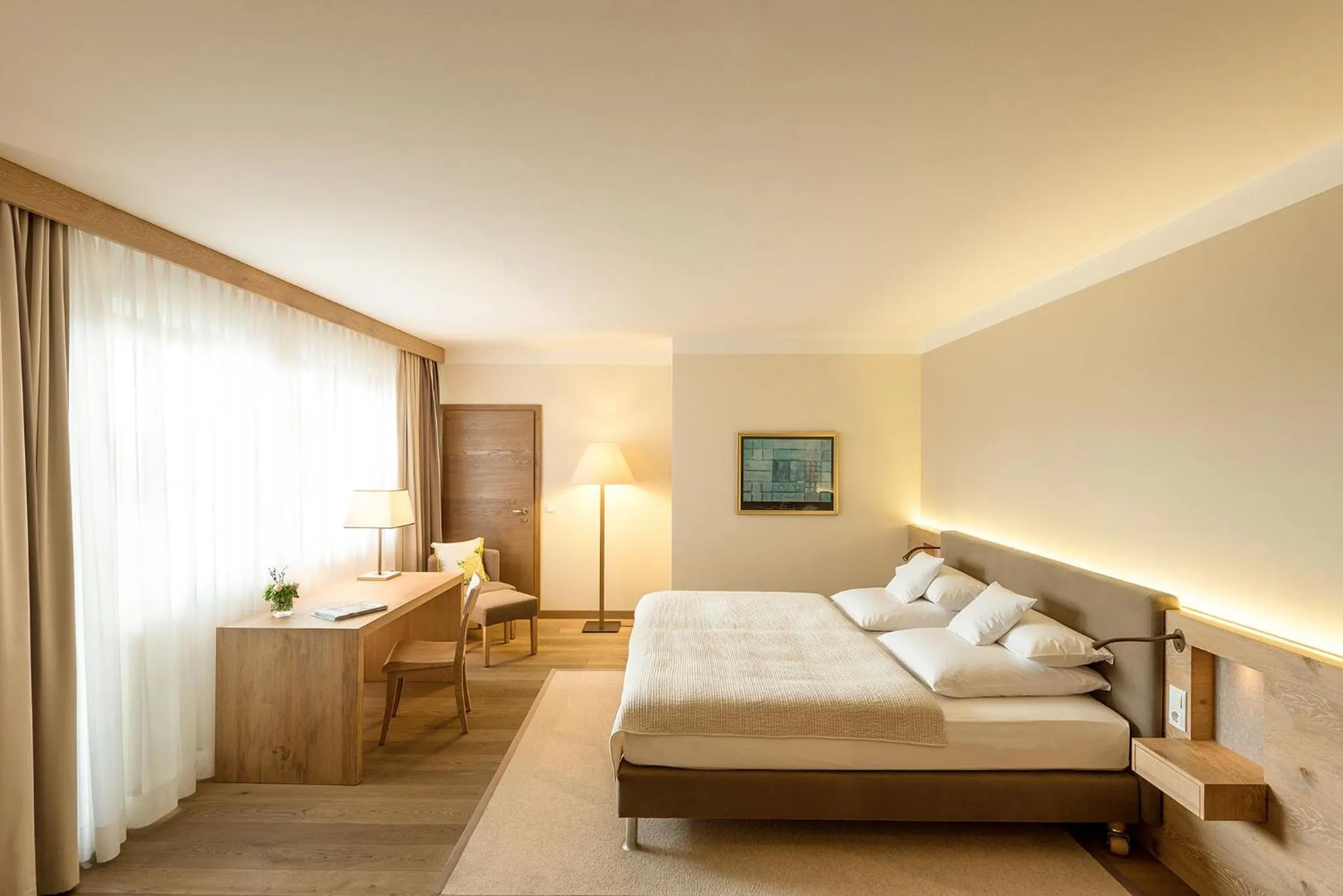 Photo of the whole room, Bed in Bauer Hotel und Restaurant