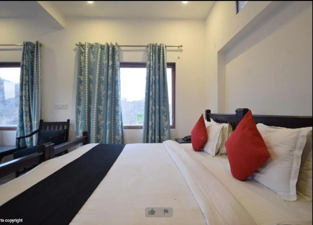 Bedroom, Bed in The Sky Imperial Jungle Camp Resort