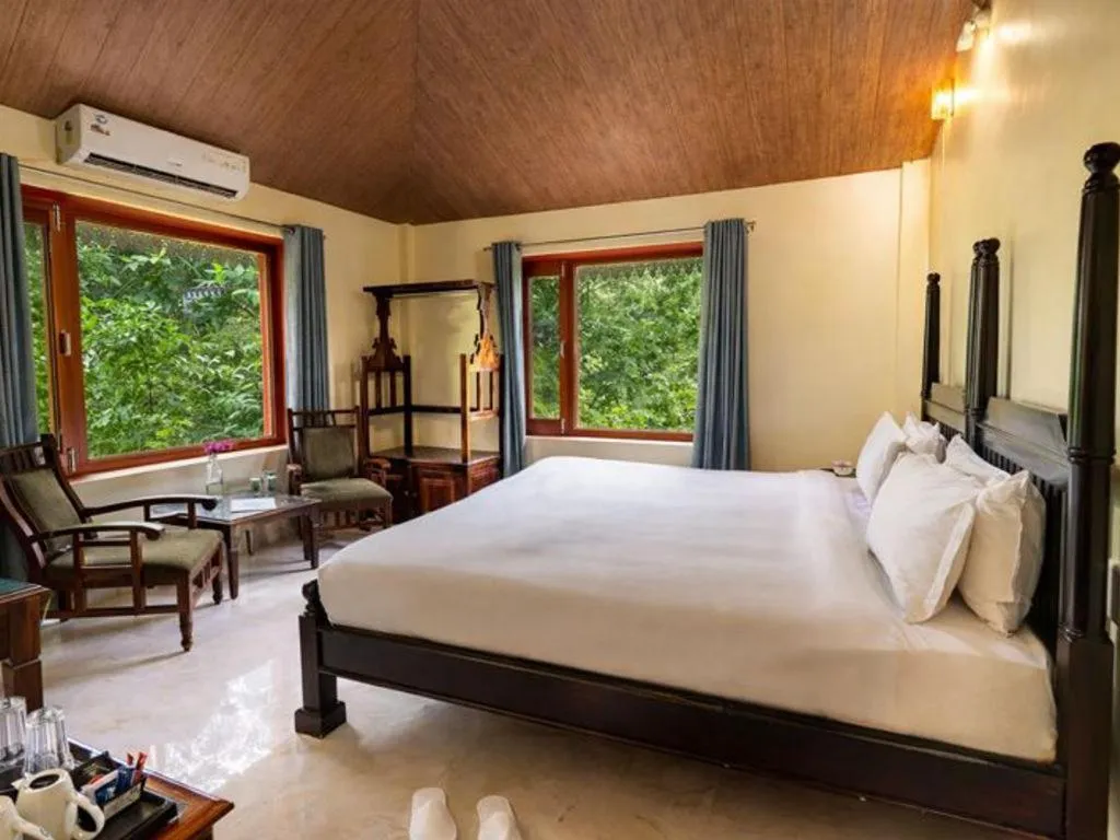 Bedroom, Bed in The Sky Imperial Jungle Camp Resort