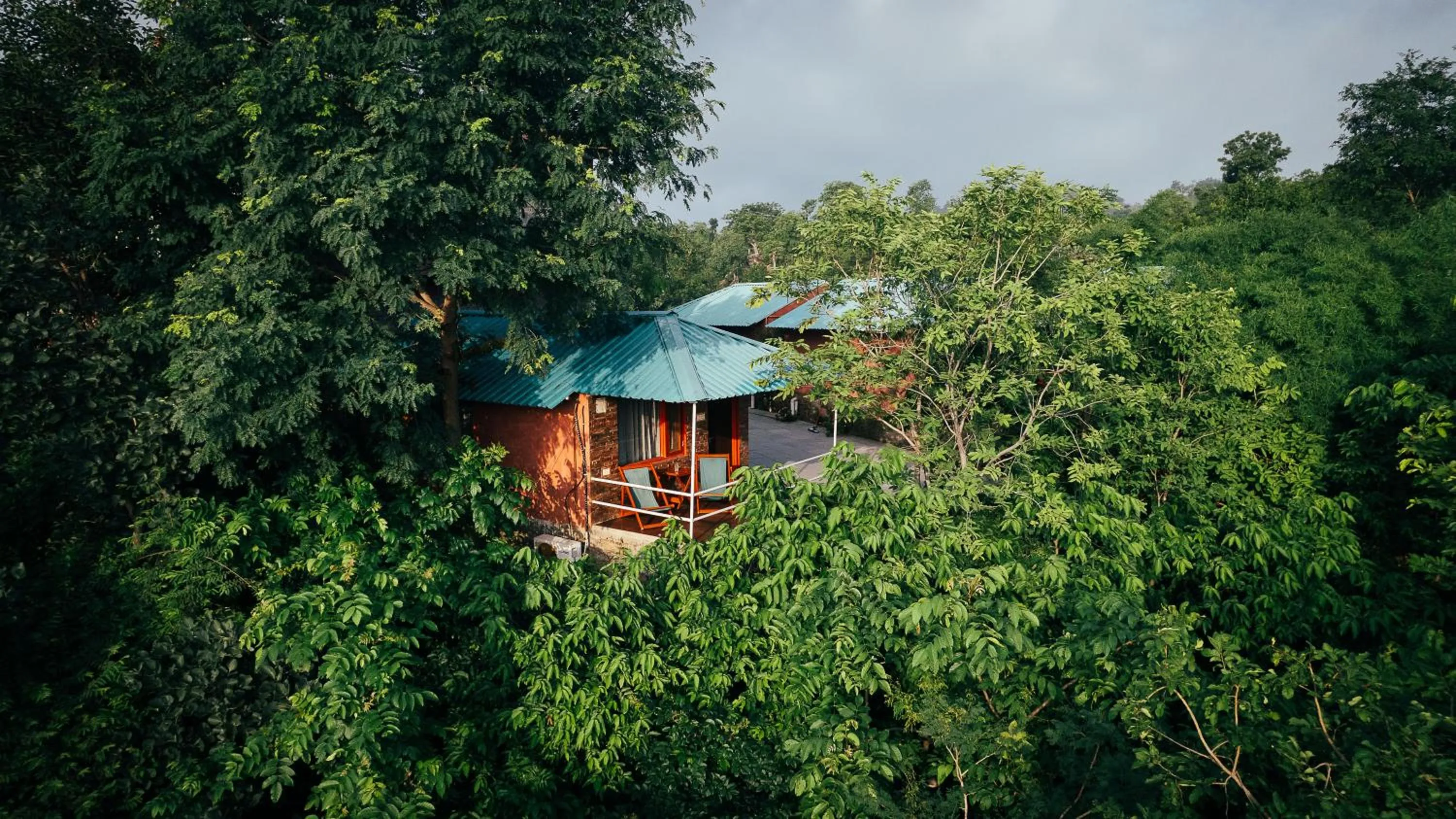Property building in The Sky Imperial Jungle Camp Resort