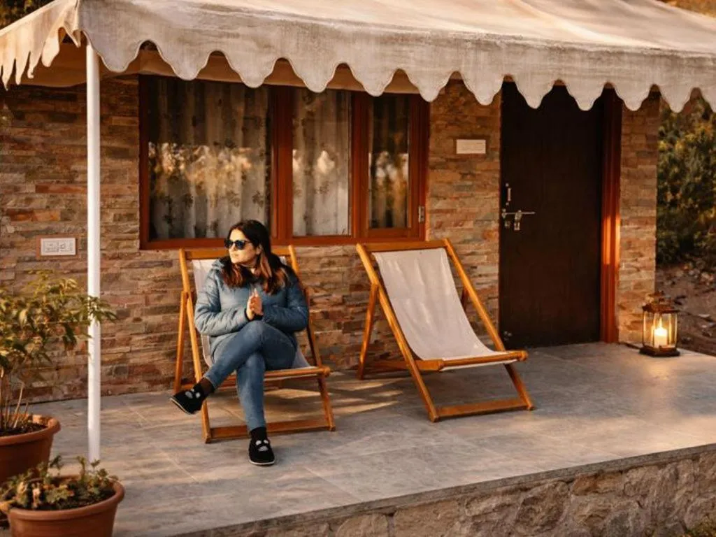 Balcony/Terrace in The Sky Imperial Jungle Camp Resort