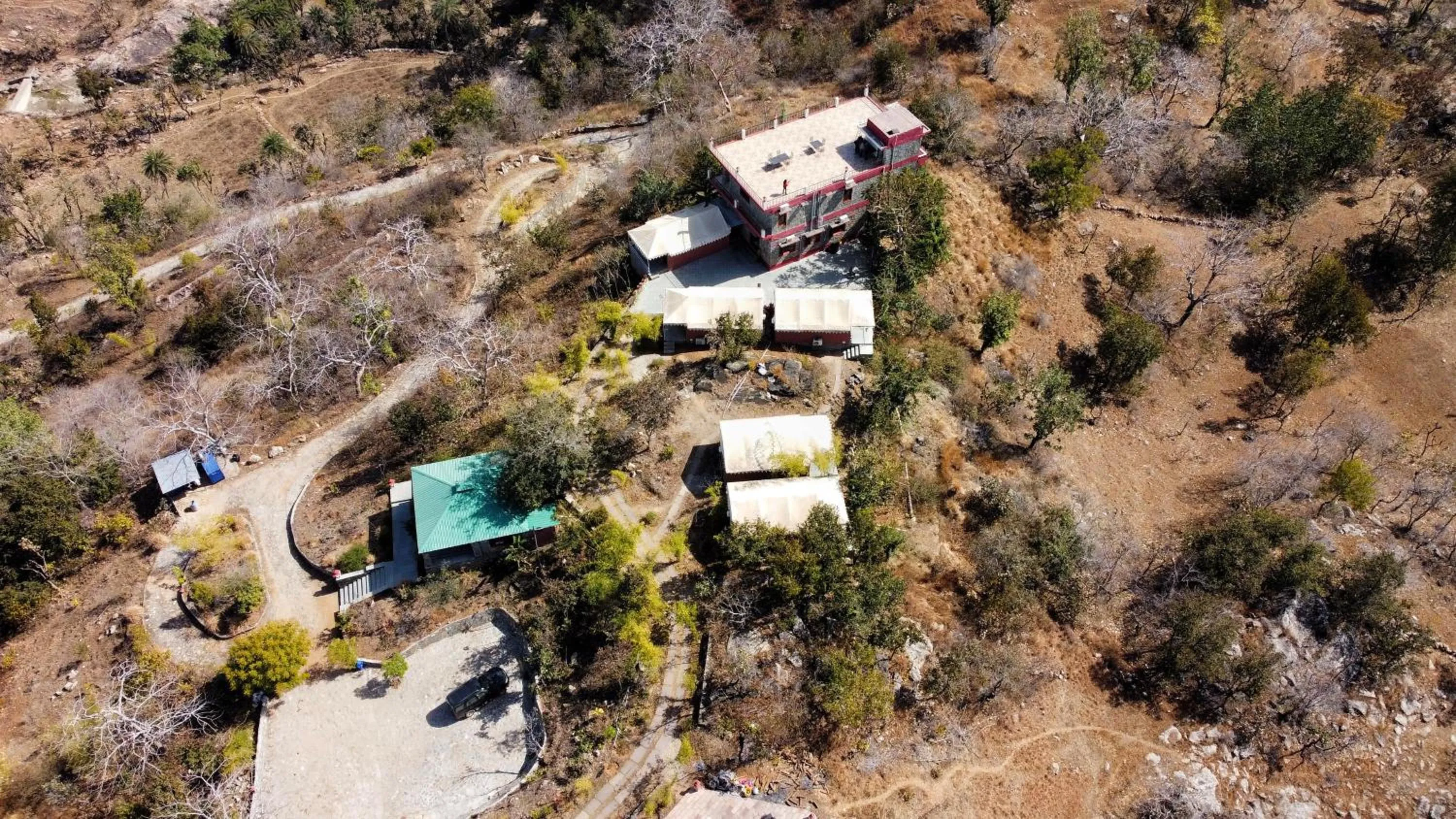 Property building in The Sky Imperial Jungle Camp Resort