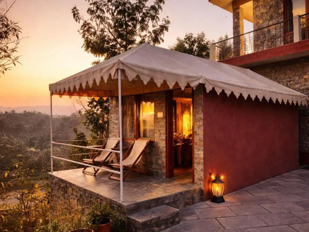 Balcony/Terrace in The Sky Imperial Jungle Camp Resort