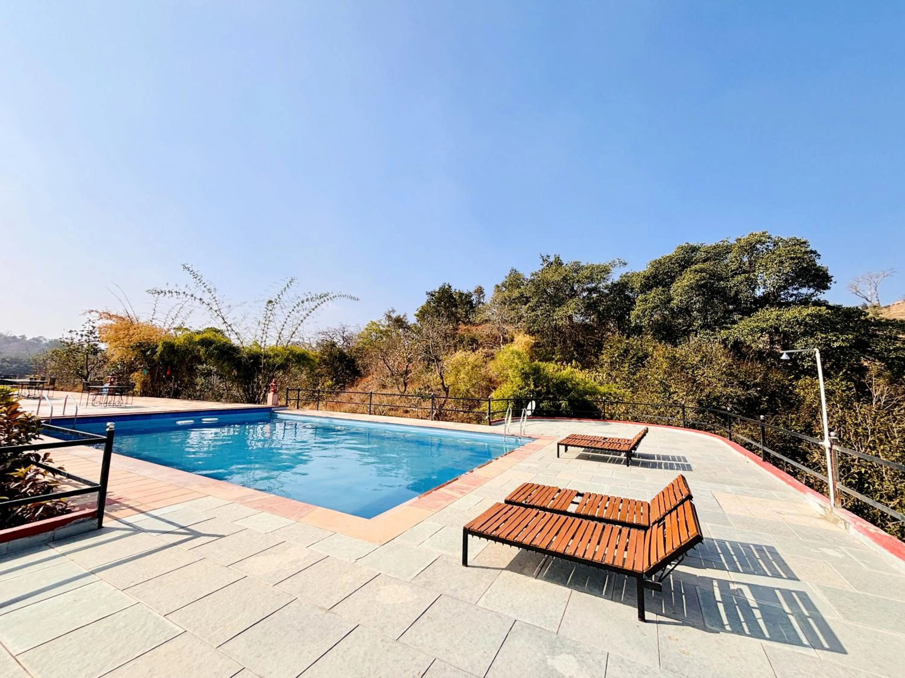 Swimming pool in The Sky Imperial Jungle Camp Resort