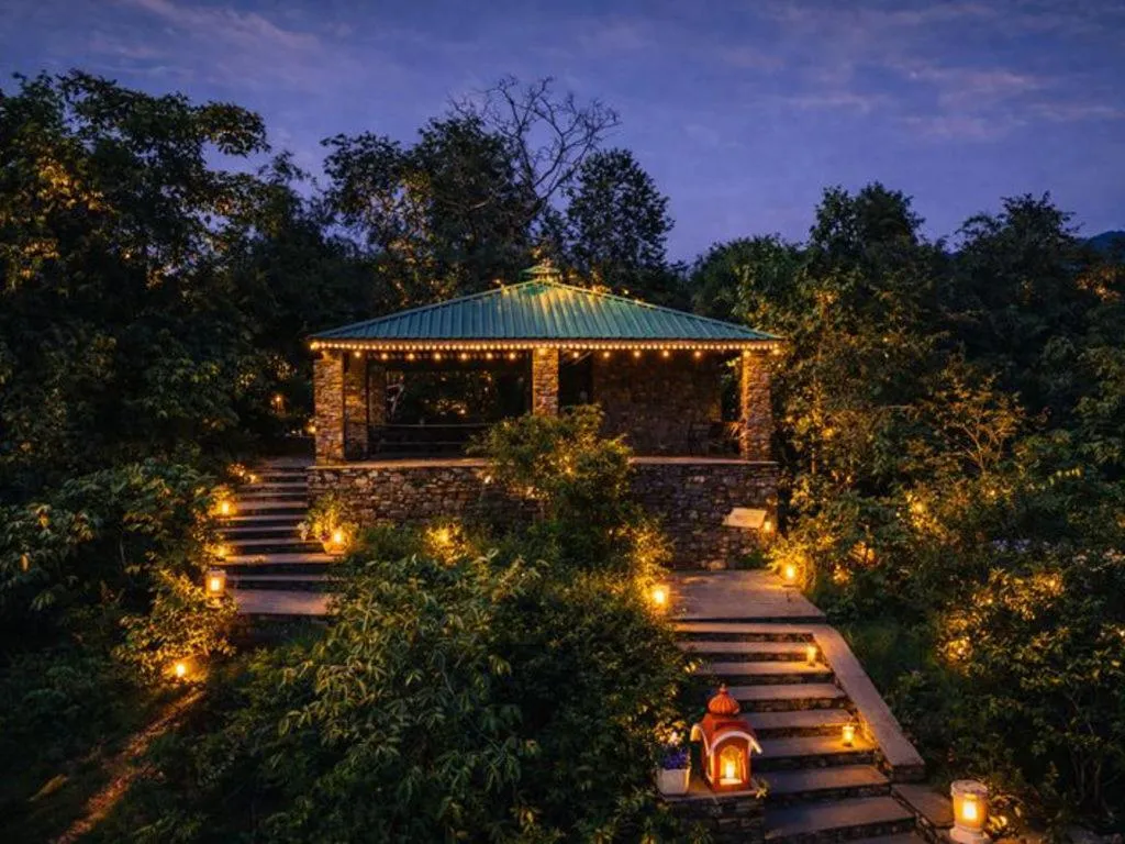 Property building in The Sky Imperial Jungle Camp Resort