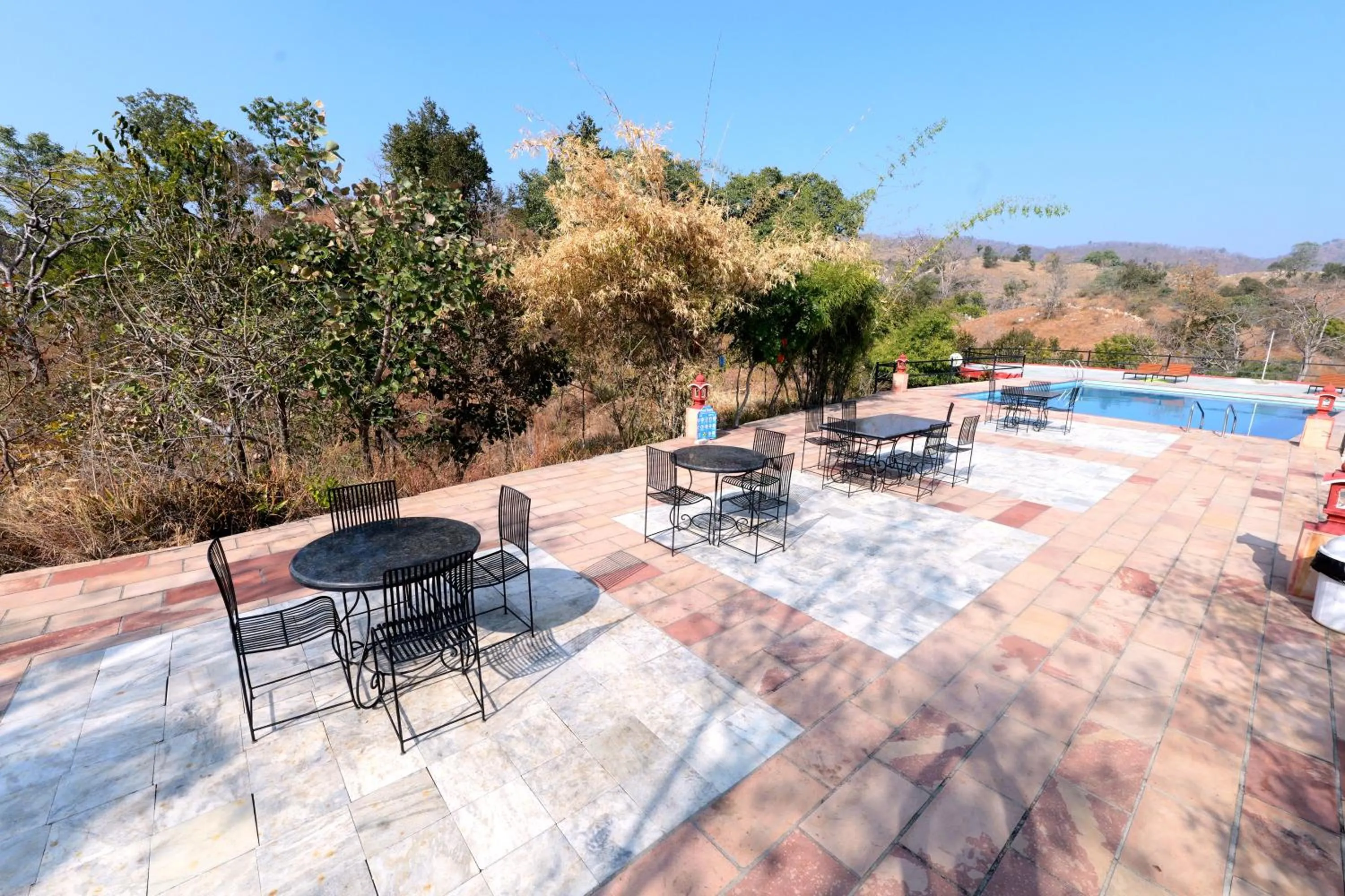 Swimming pool in The Sky Imperial Jungle Camp Resort