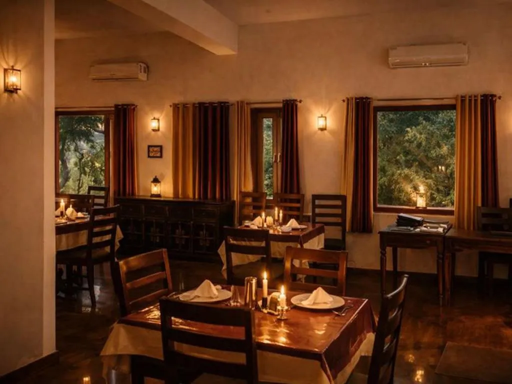 Restaurant/places to eat in The Sky Imperial Jungle Camp Resort