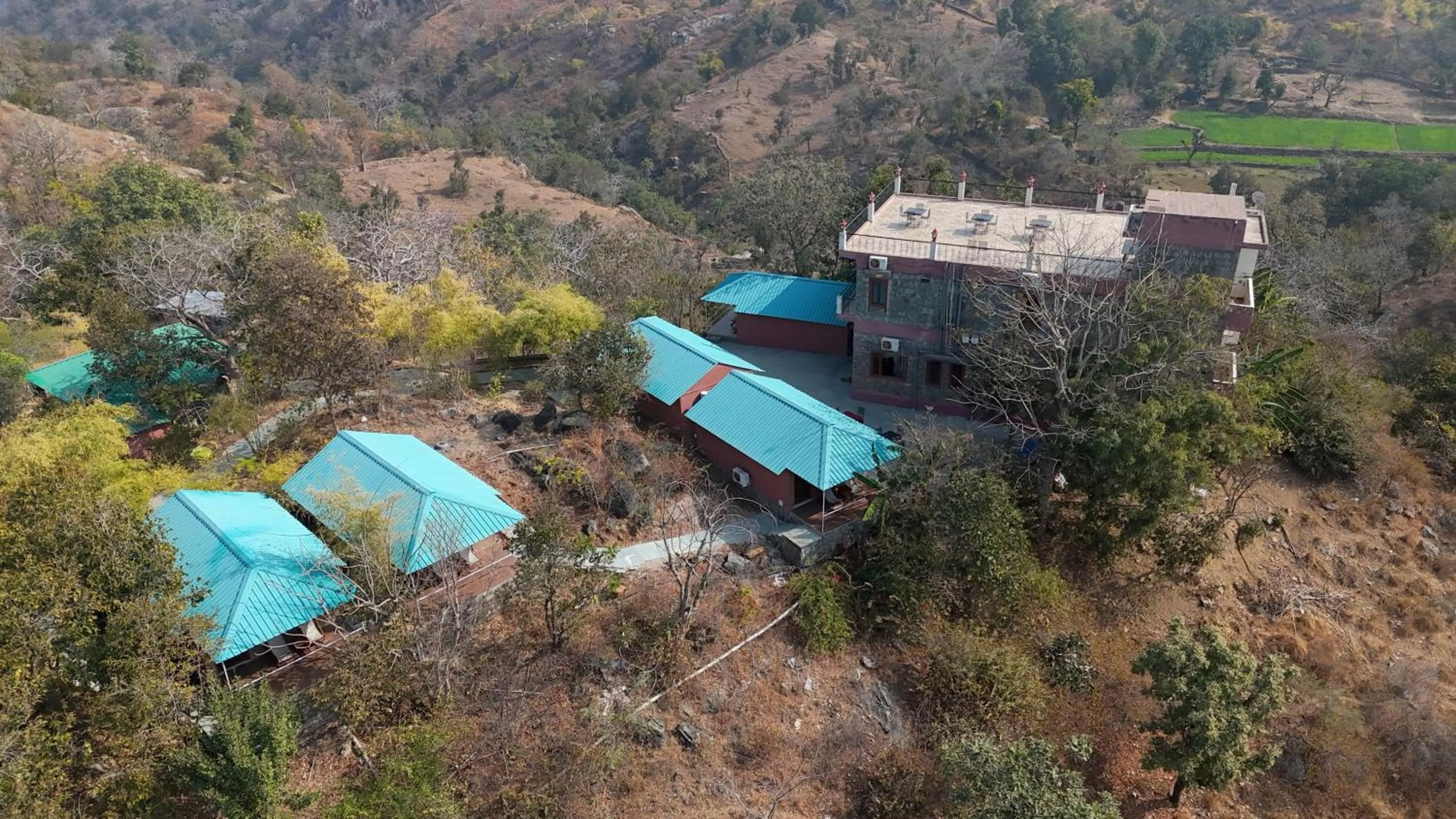Property building in The Sky Imperial Jungle Camp Resort