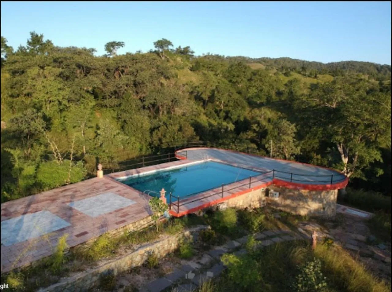Swimming pool in The Sky Imperial Jungle Camp Resort