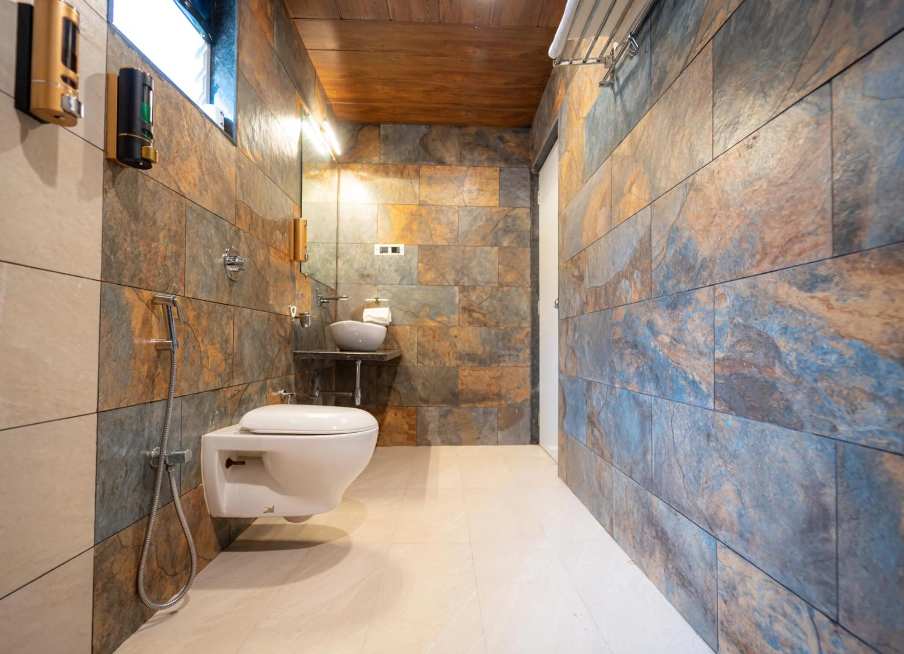 Shower in Red Button Resort