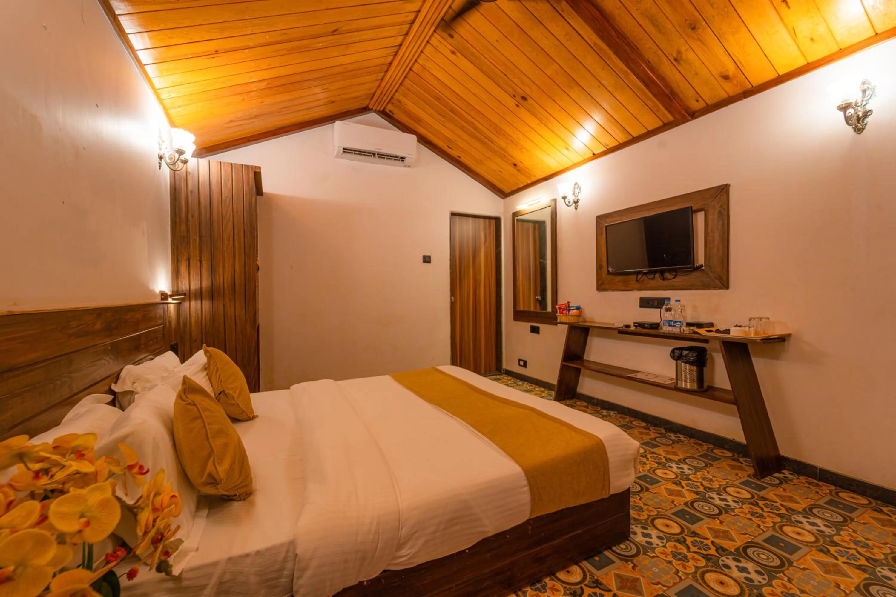 TV and multimedia, Bed in Red Button Resort