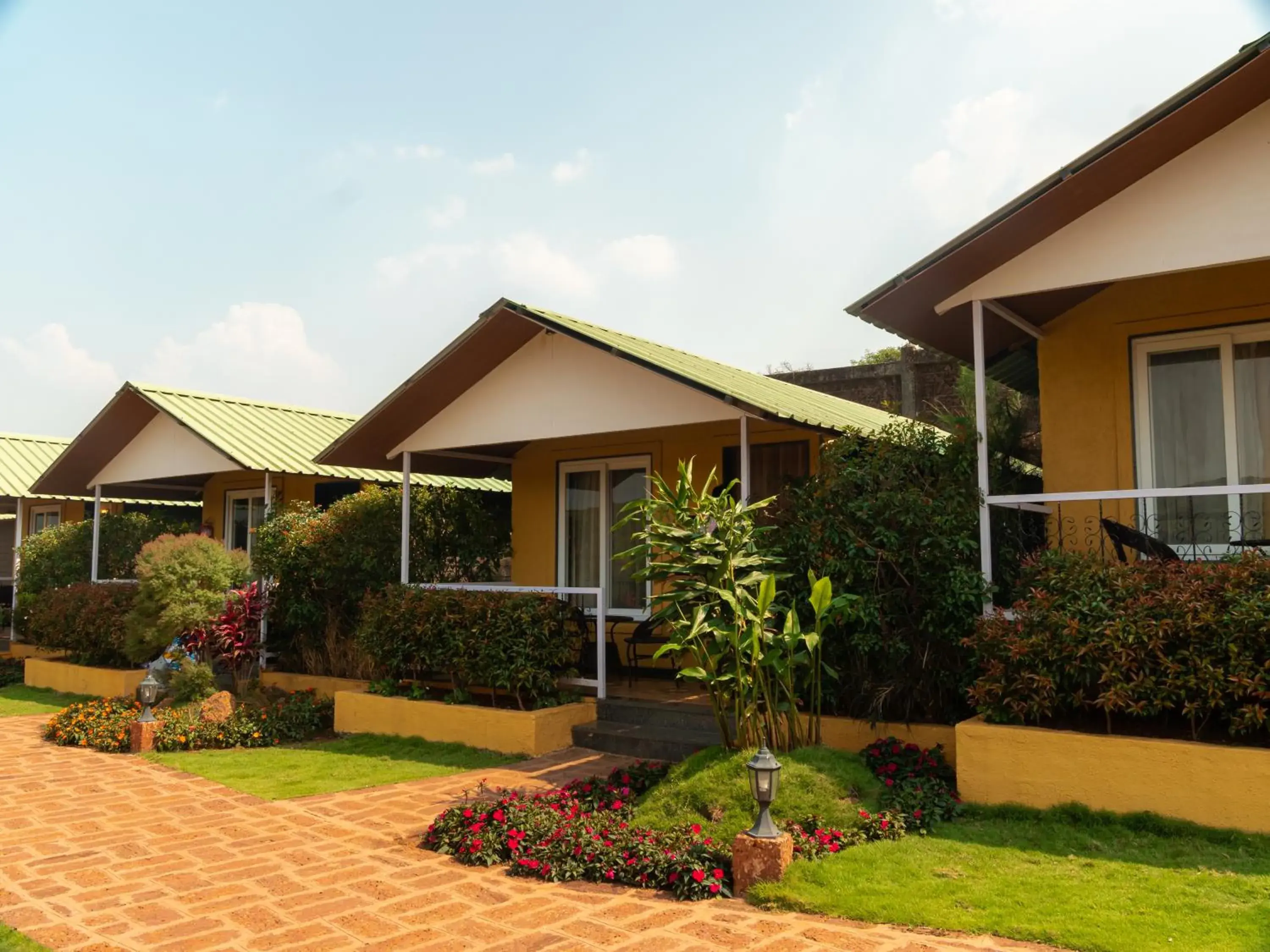 Property building in Red Button Resort Property building in Red Button Resort