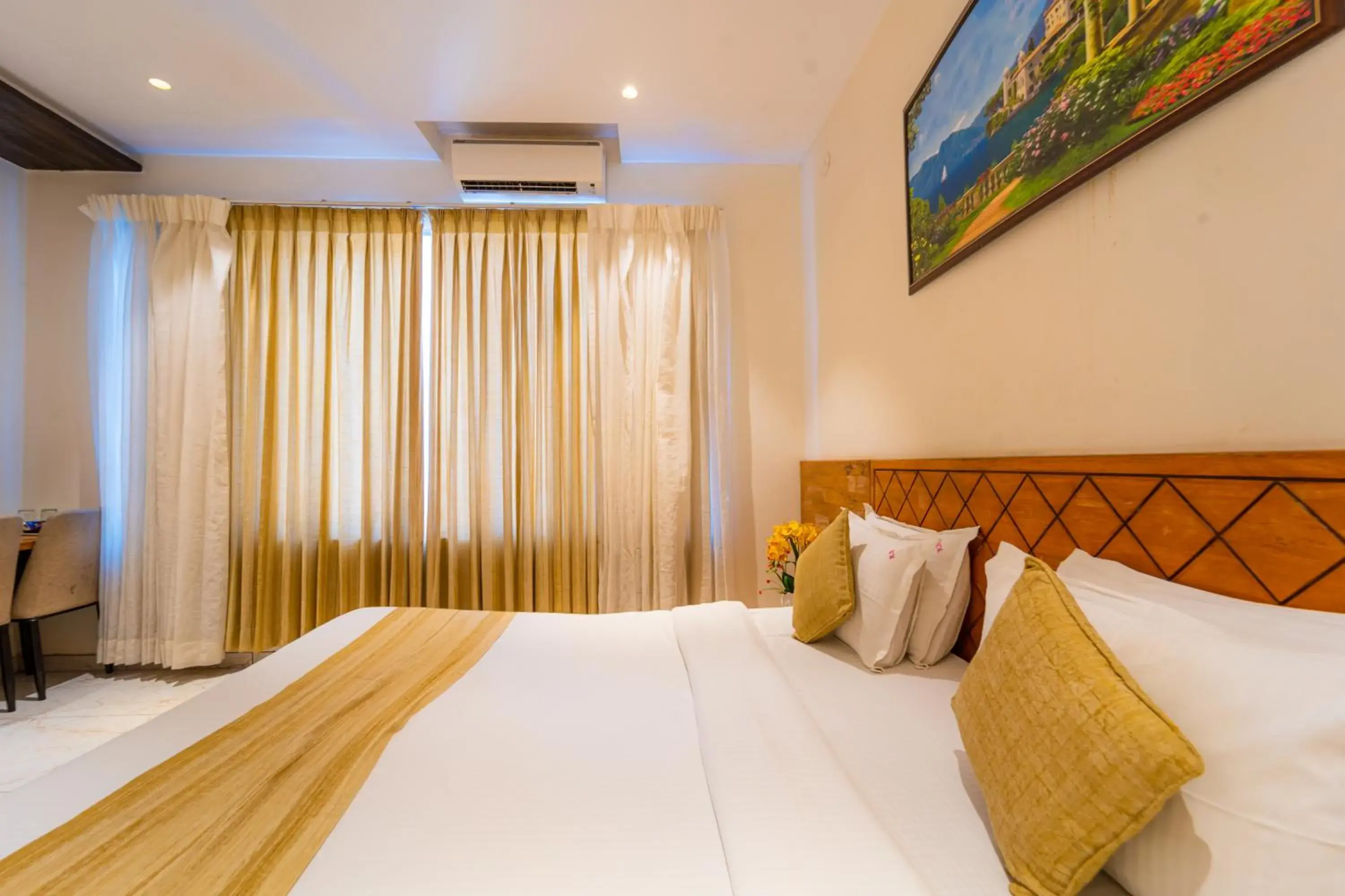 Bed in Red Button Resort Bed in Red Button Resort