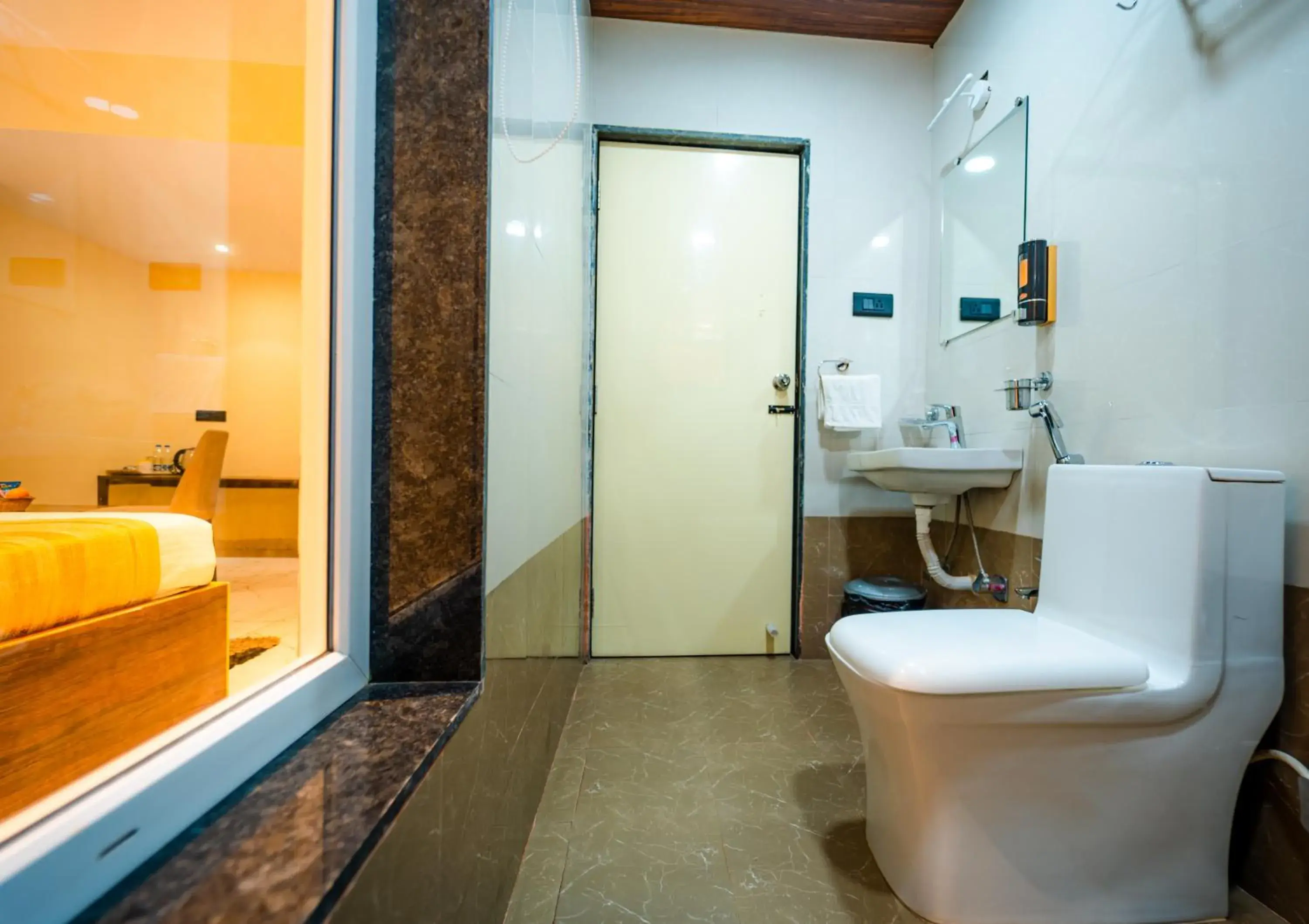 Bathroom, Bed in Red Button Resort Bathroom, Bed in Red Button Resort