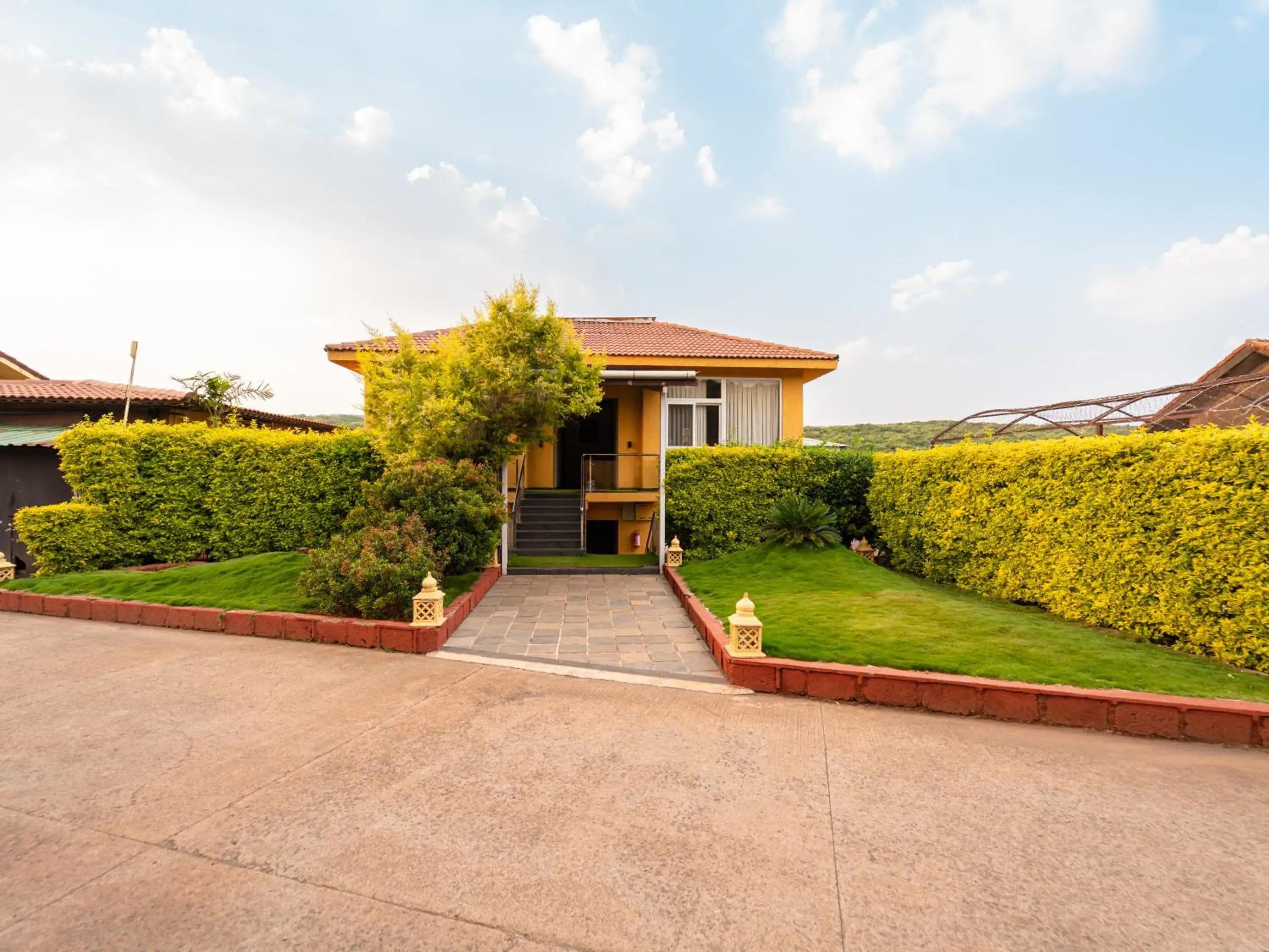 Property building in Red Button Resort Property building in Red Button Resort