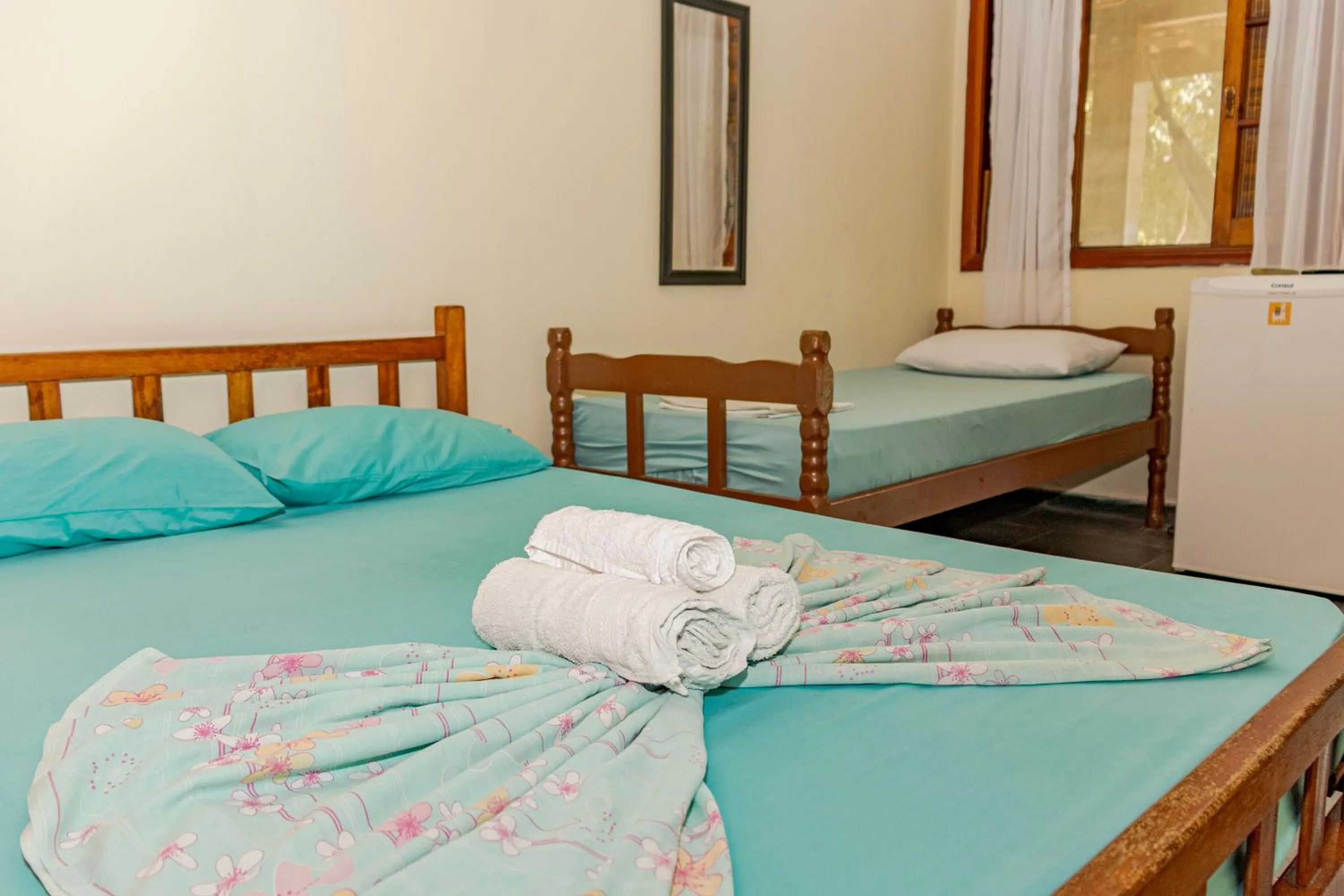 Bedroom, Bed in Pousada Chalé do Beija Flor