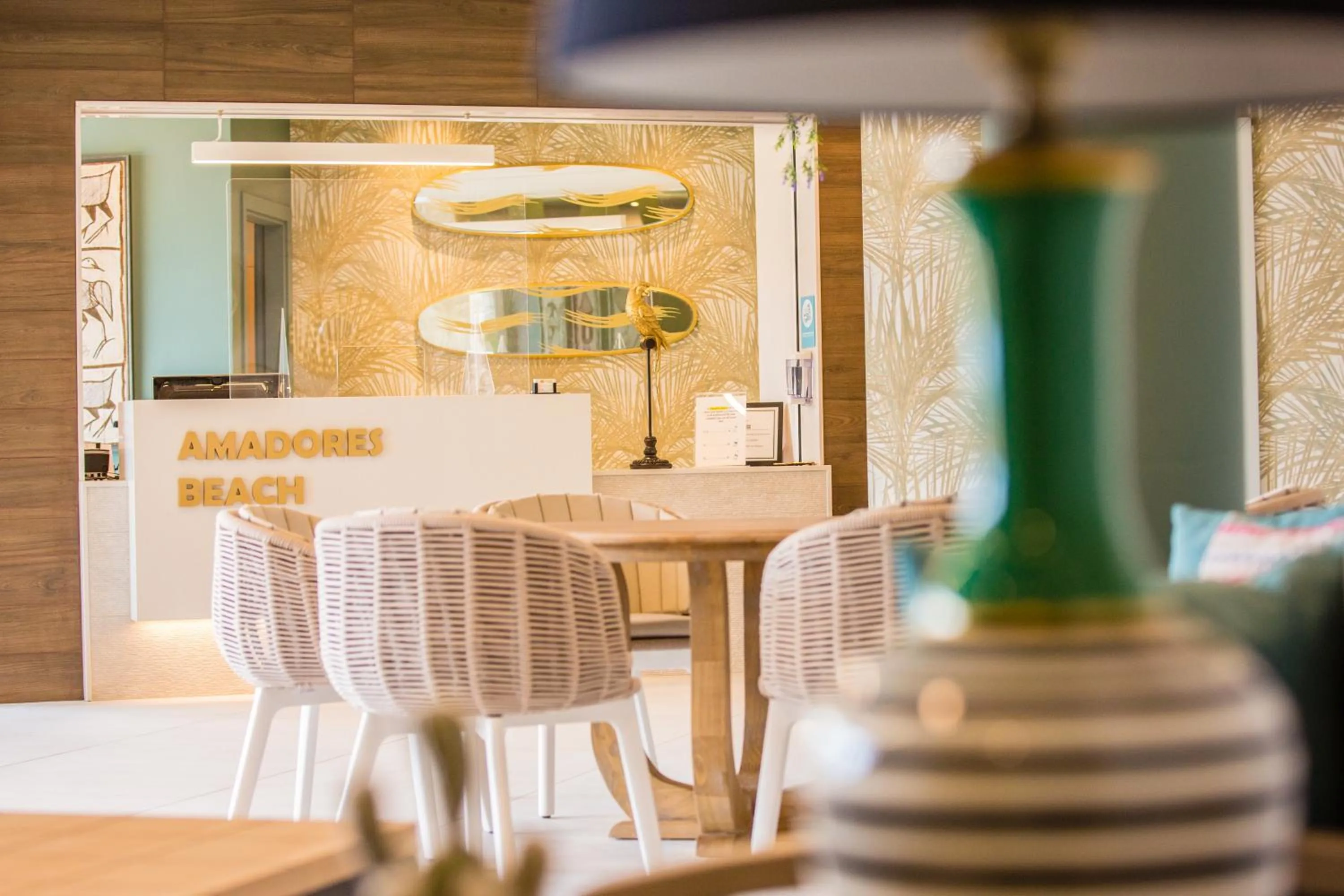 Lobby or reception in Amadores Beach Apartments