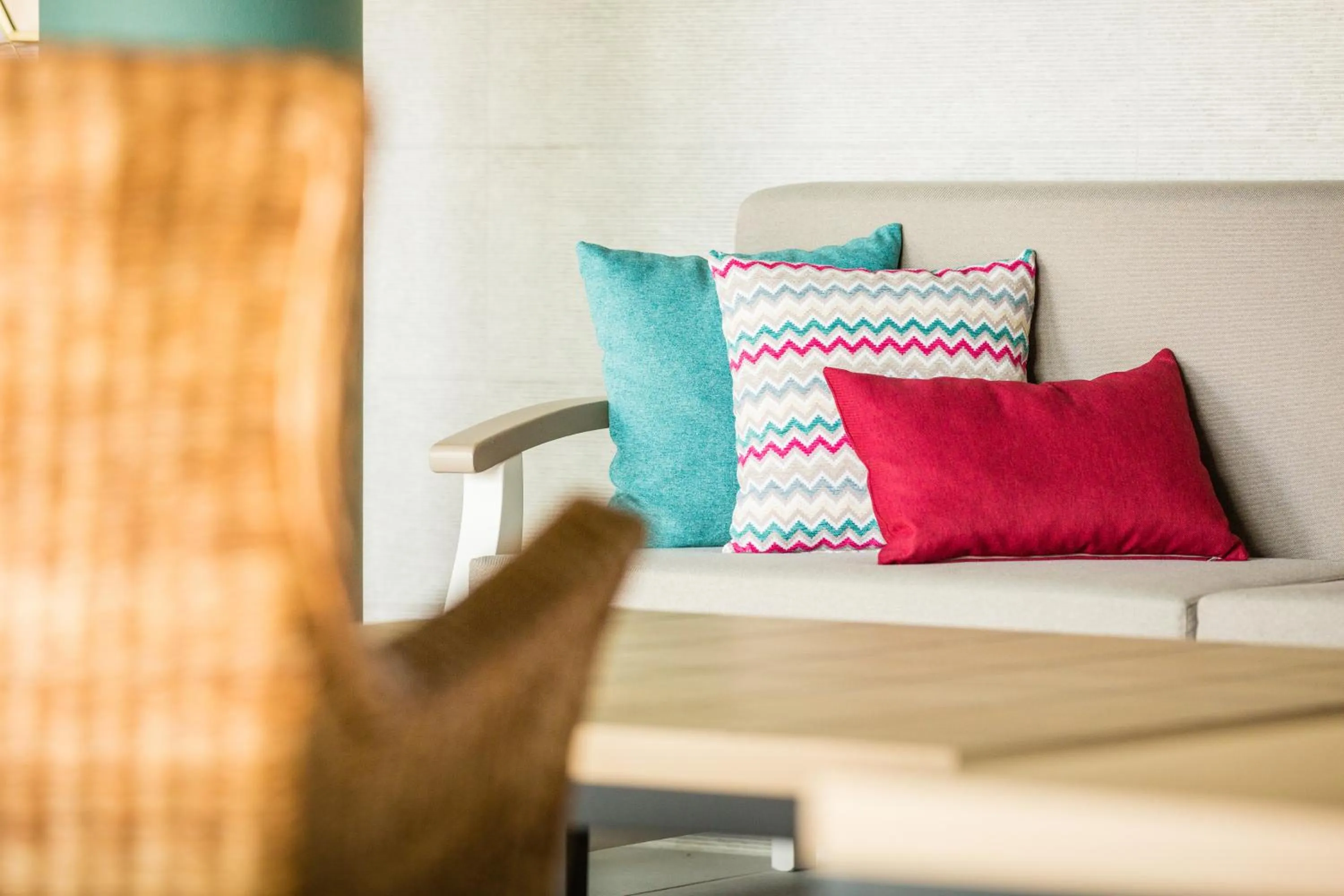 Lobby or reception in Amadores Beach Apartments