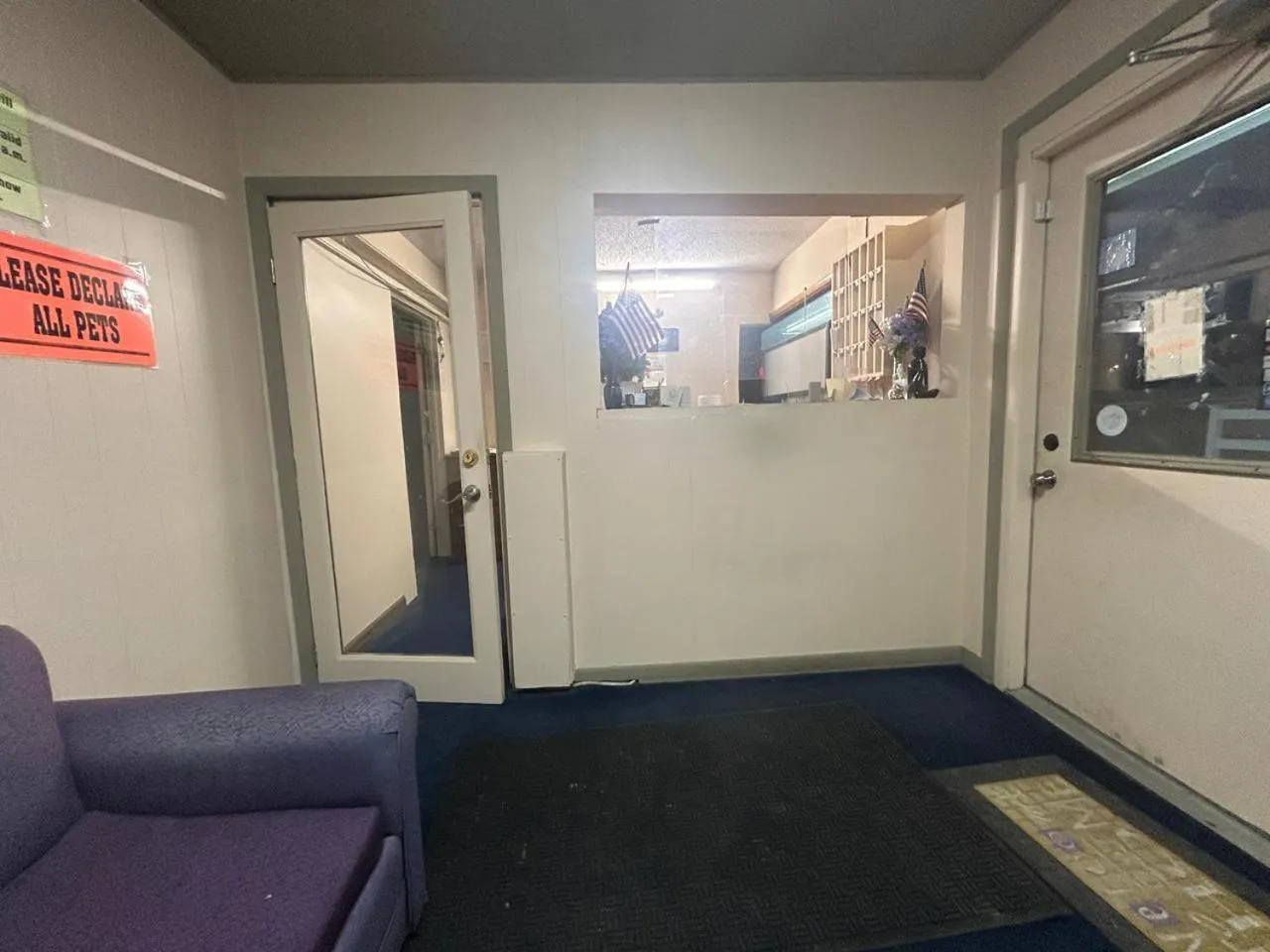 Lobby or reception in Big 12 Motel Broken Bow NE