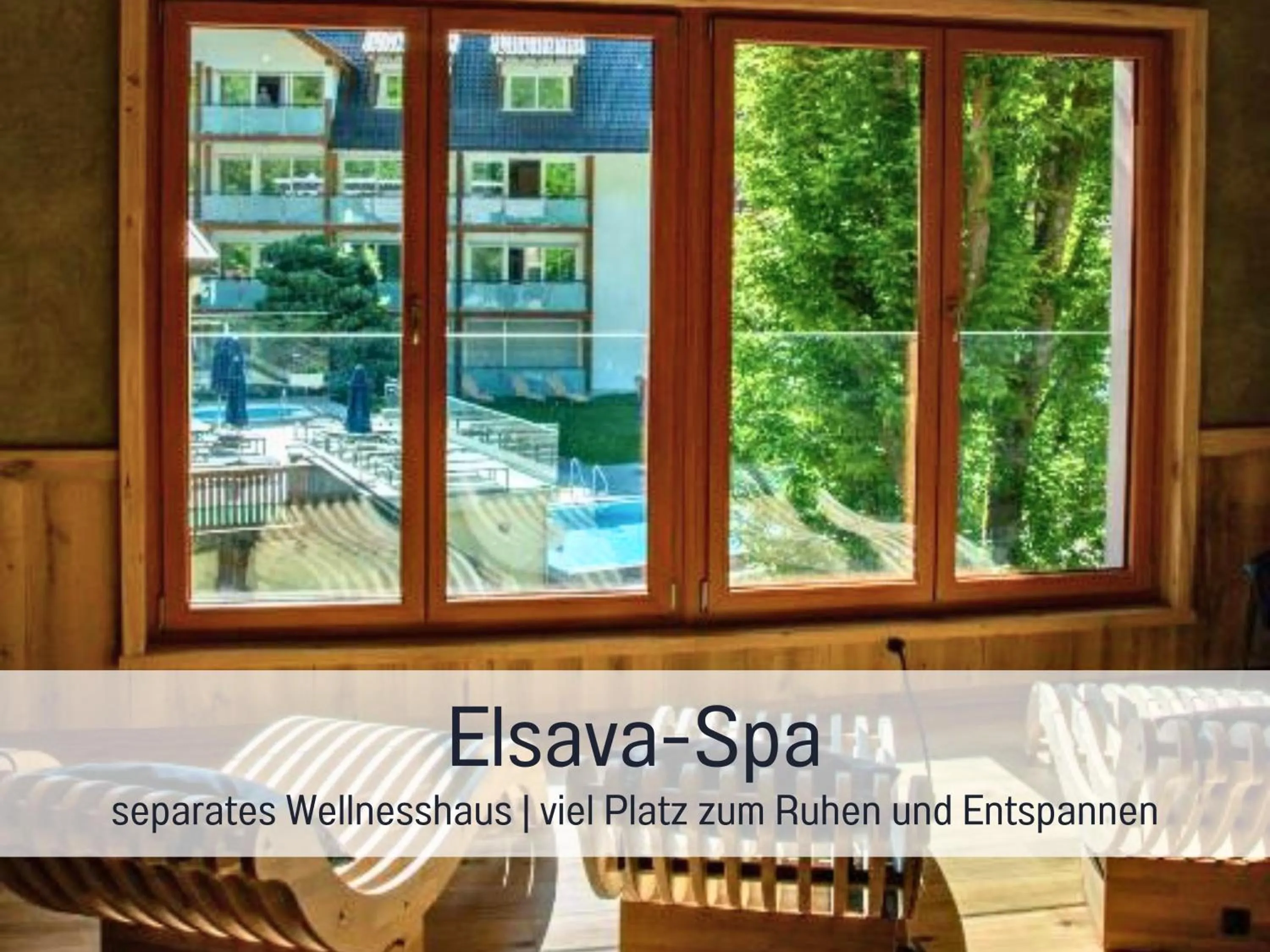 Natural landscape in Hotel Lamm