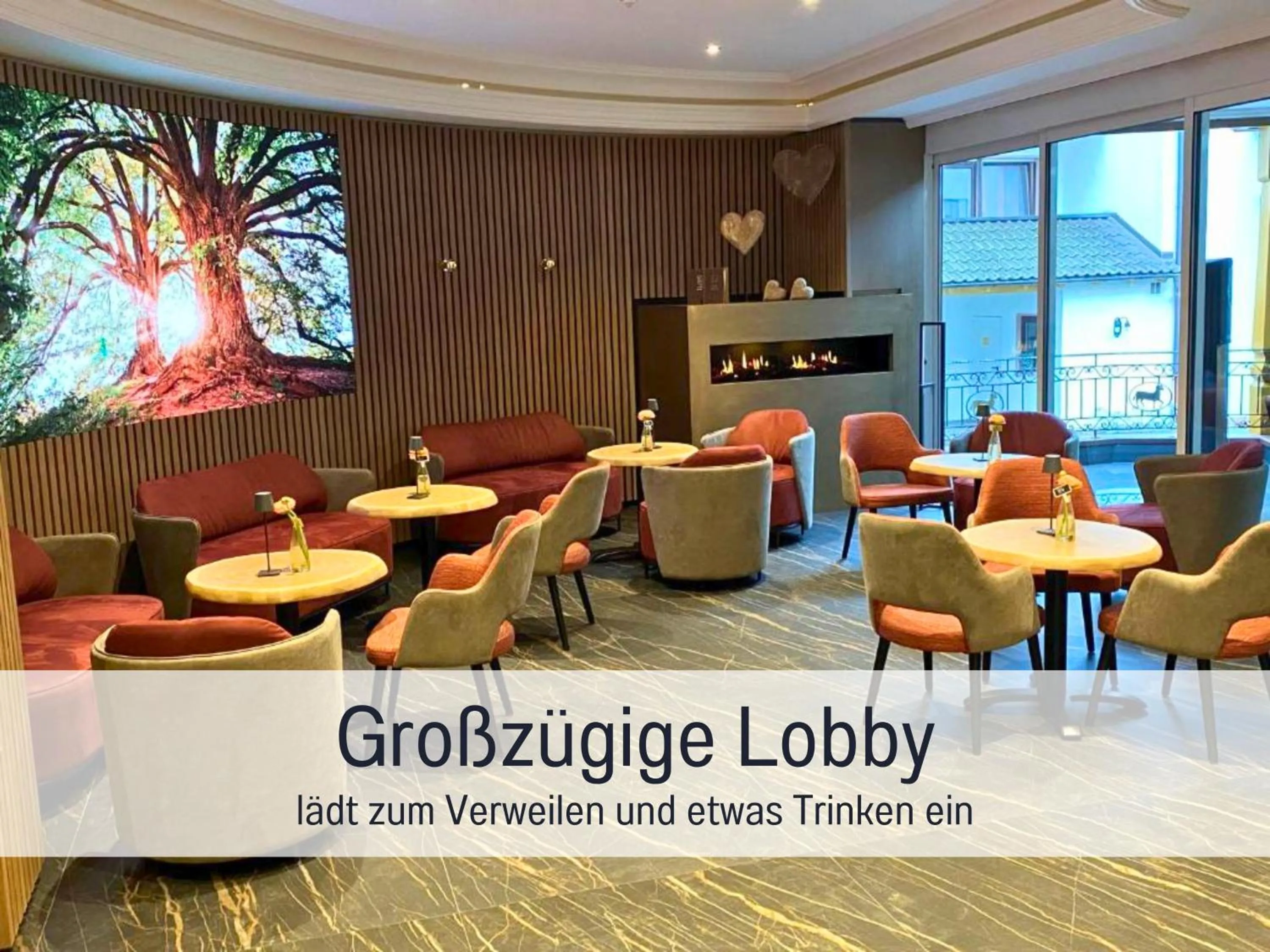 Decorative detail in Hotel Lamm