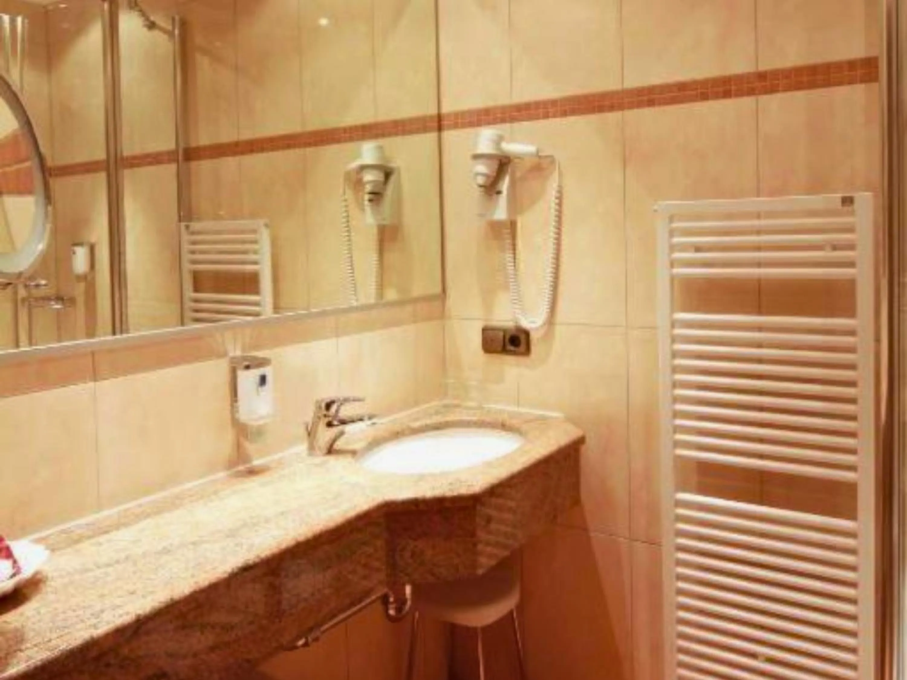 Shower in Hotel Lamm