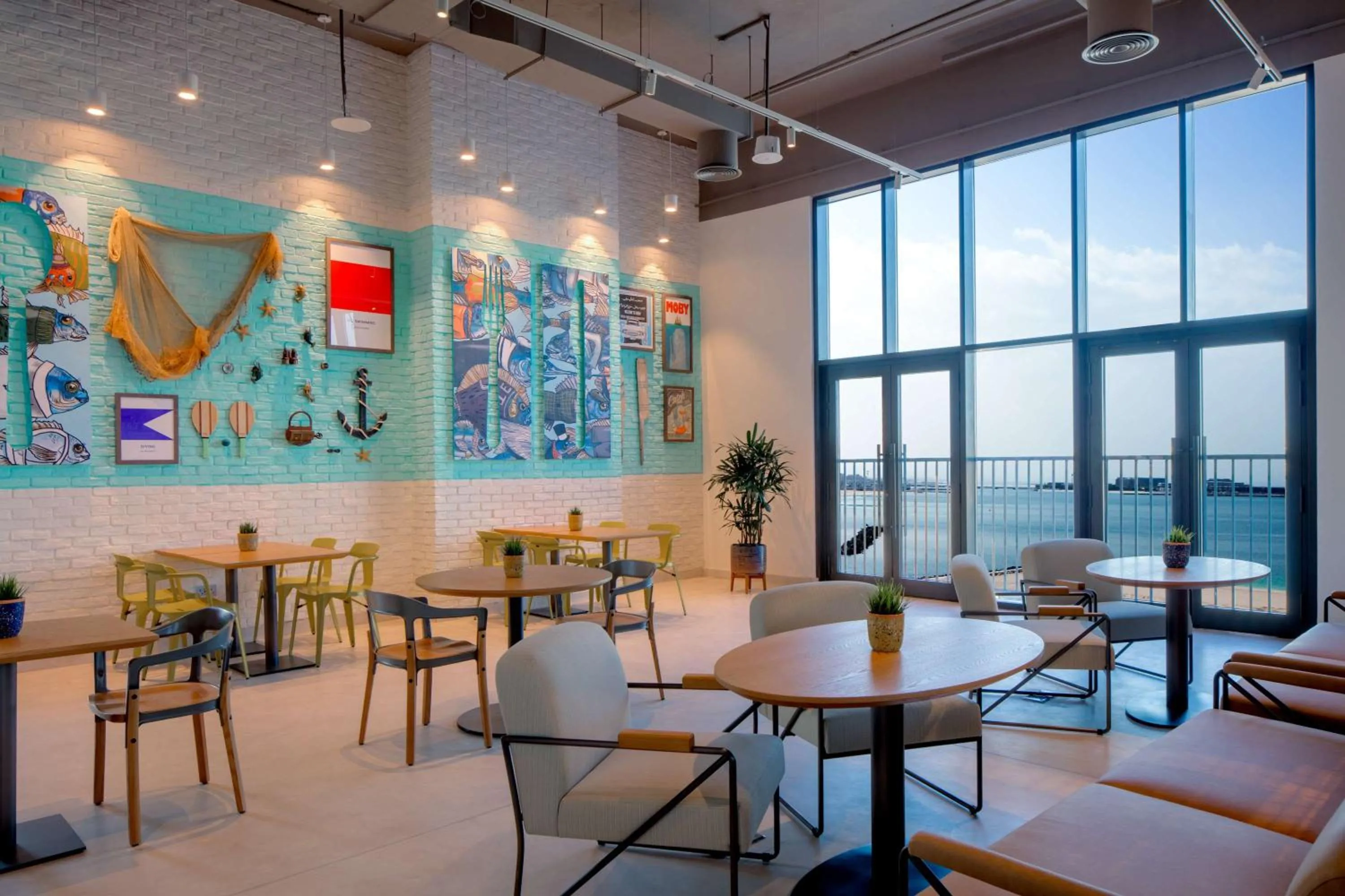 Property building in Rove La Mer Beach, Jumeirah