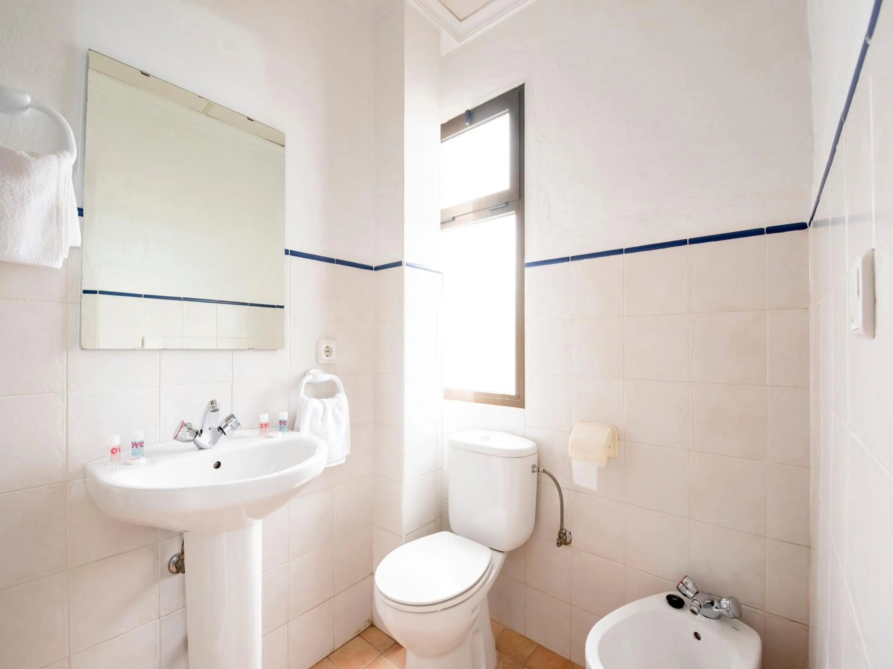 Bathroom in Hostal Santiago