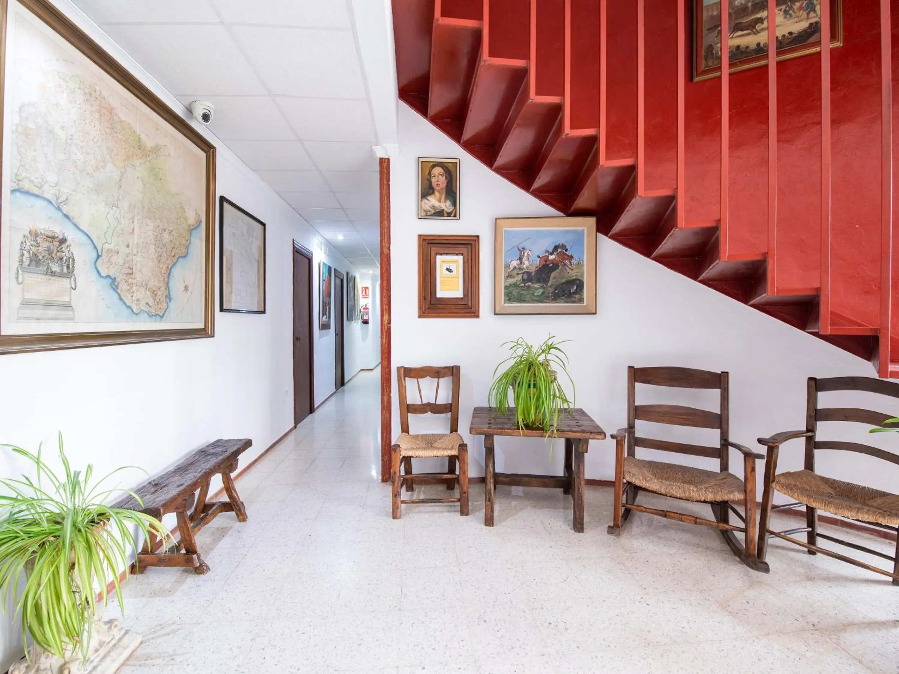 Lobby or reception in Hostal Santiago Lobby or reception in Hostal Santiago