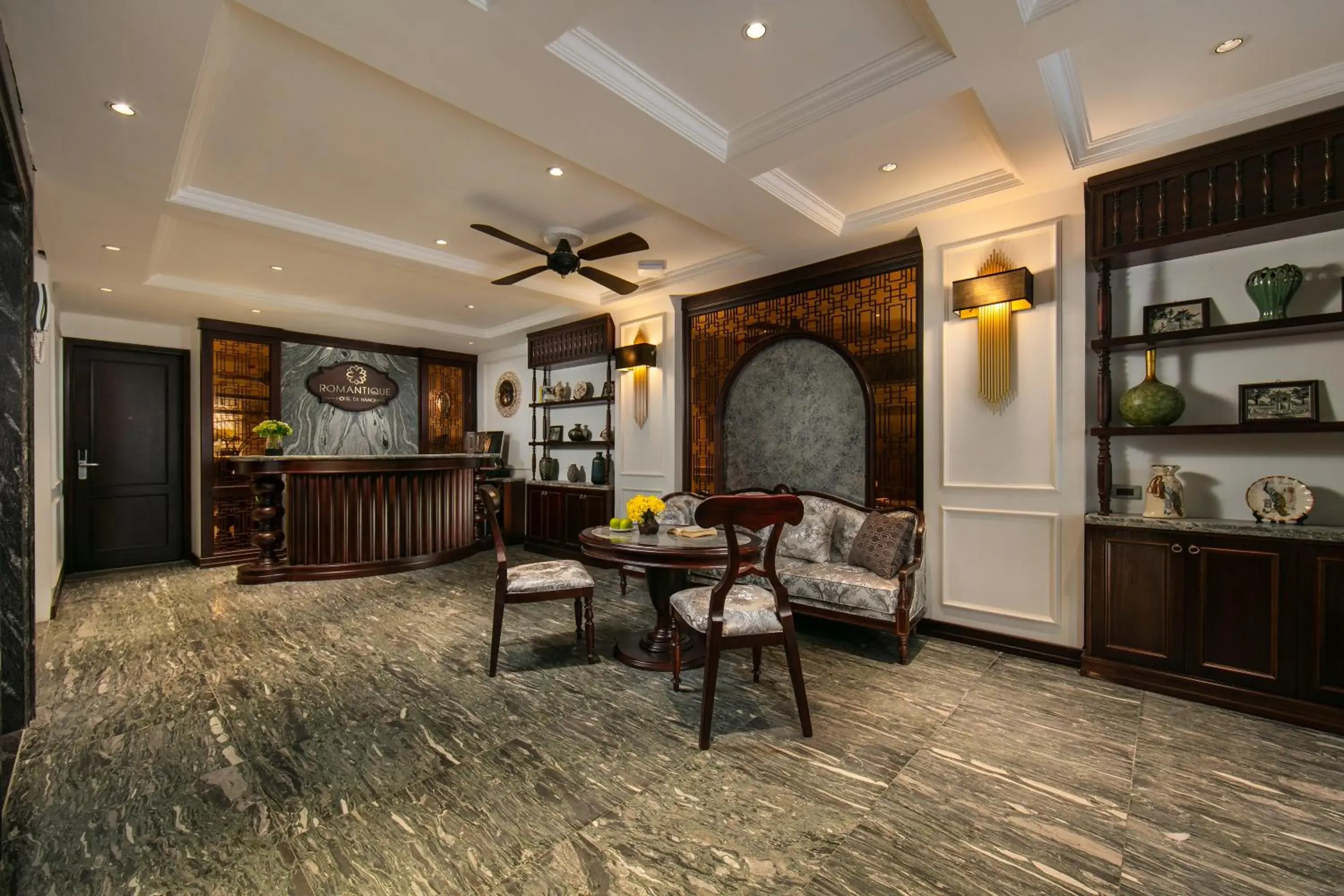 Lobby or reception in Romantique Hotel De Hanoi Lobby or reception in Romantique Hotel De Hanoi