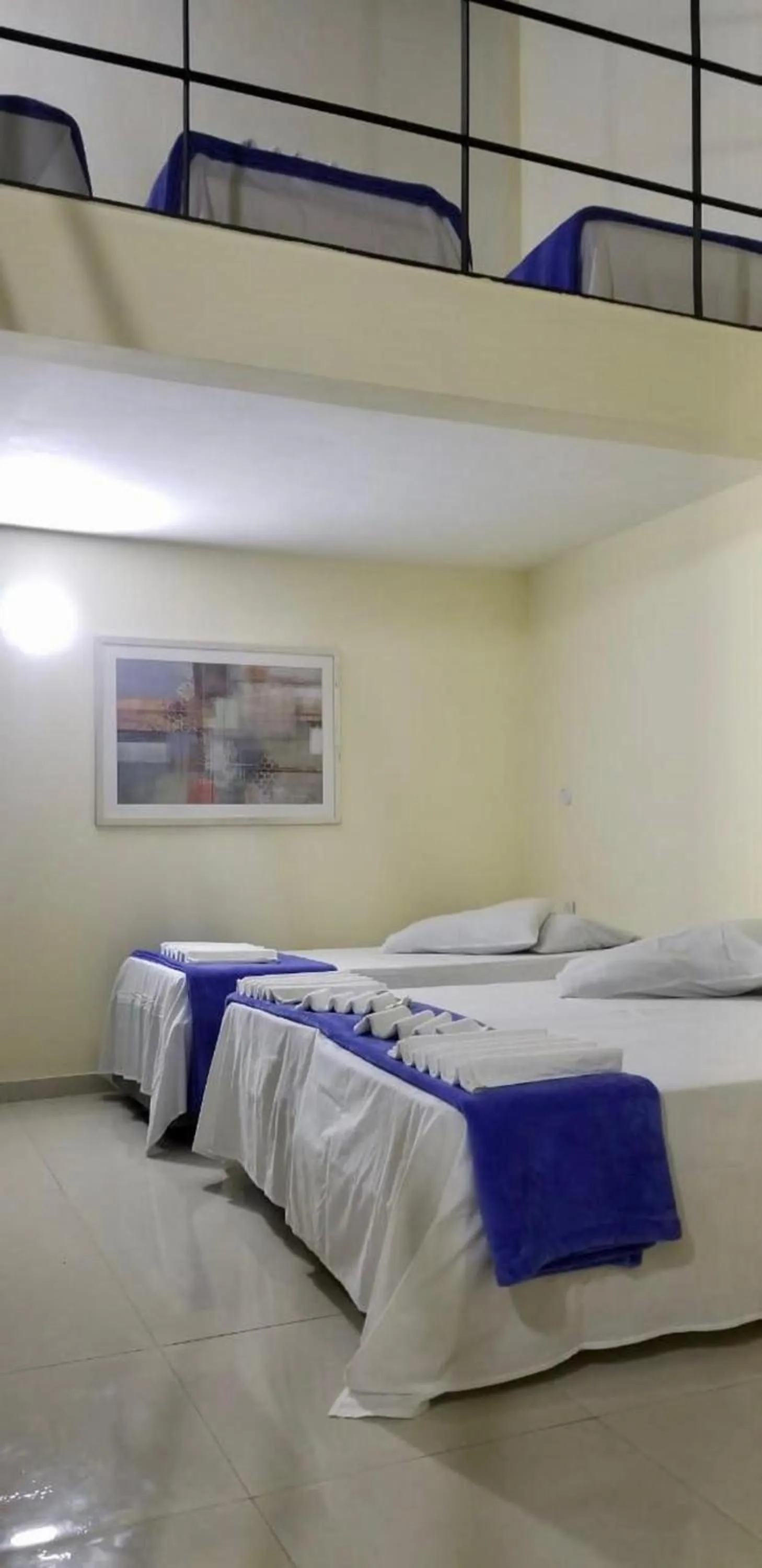 Bed in Villa Solarium Pousada