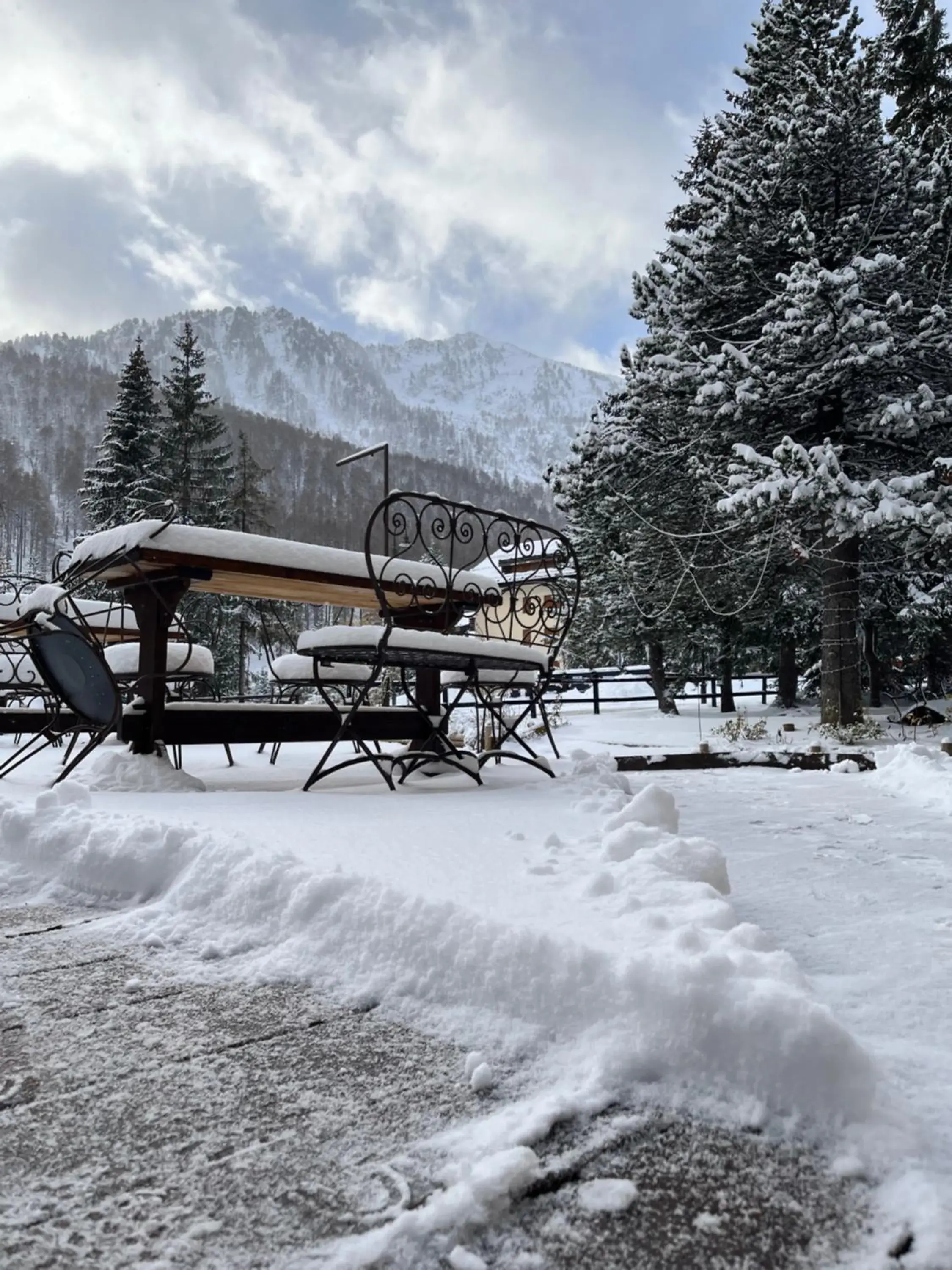 Property building in Aparthotel Claviere Property building in Aparthotel Claviere