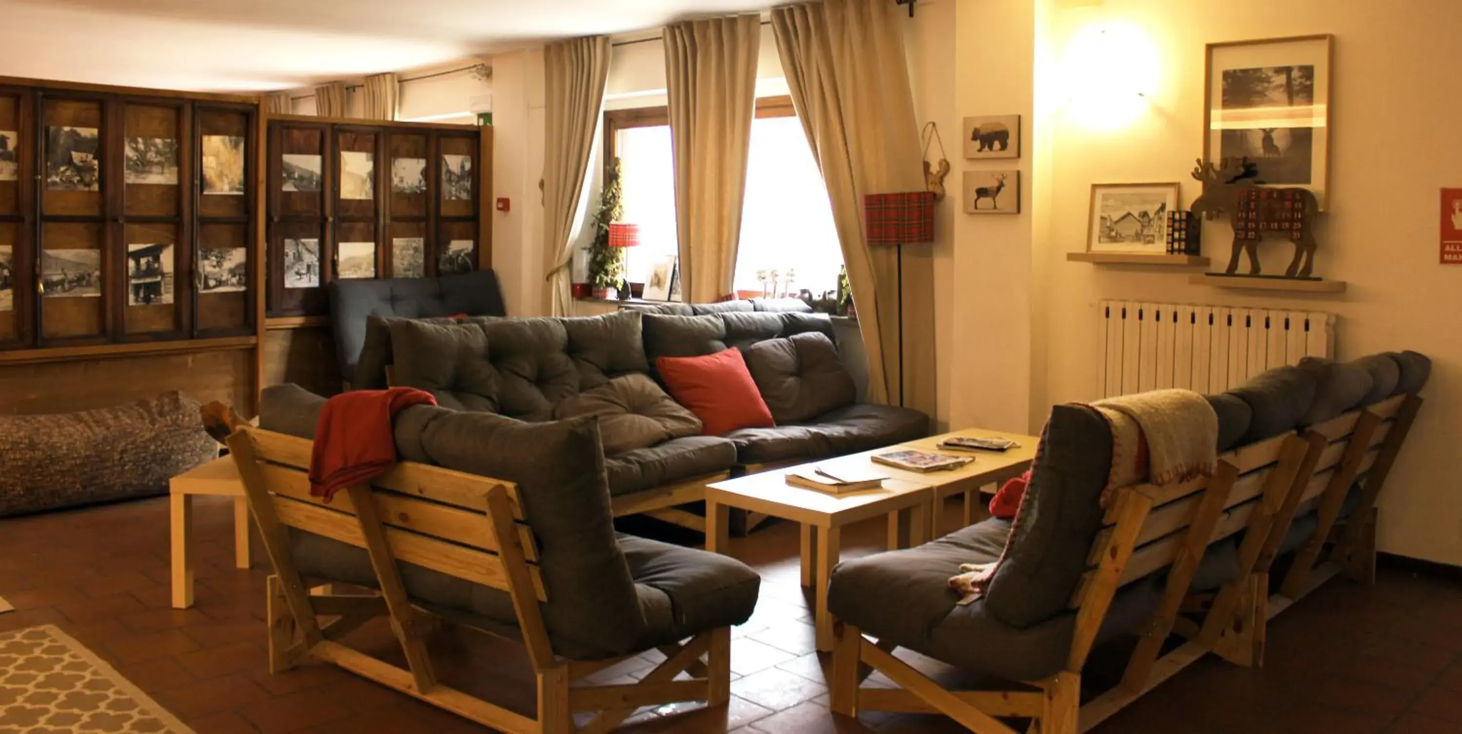 Lobby or reception in Aparthotel Claviere Lobby or reception in Aparthotel Claviere