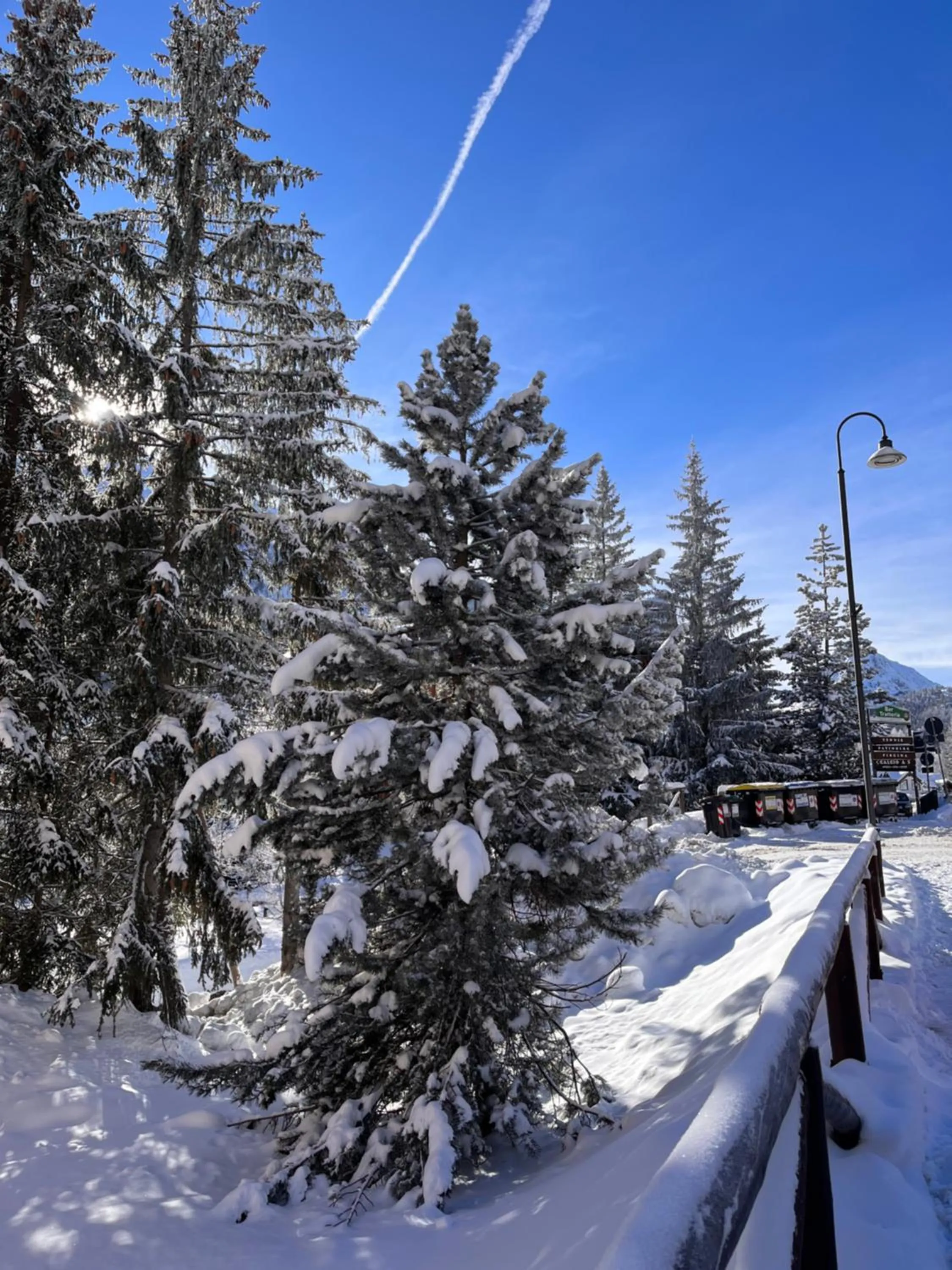 Winter in Aparthotel Claviere