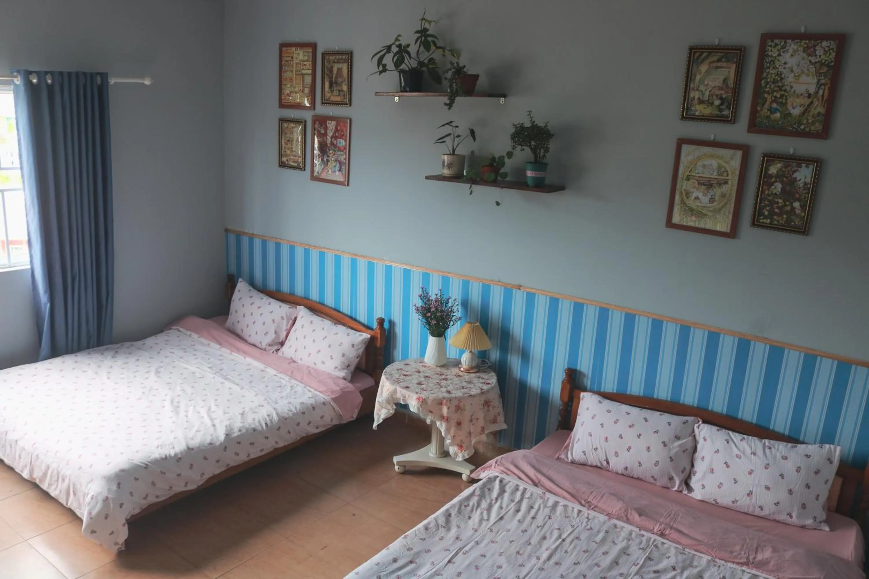 Bed in Gia Hân Hotel