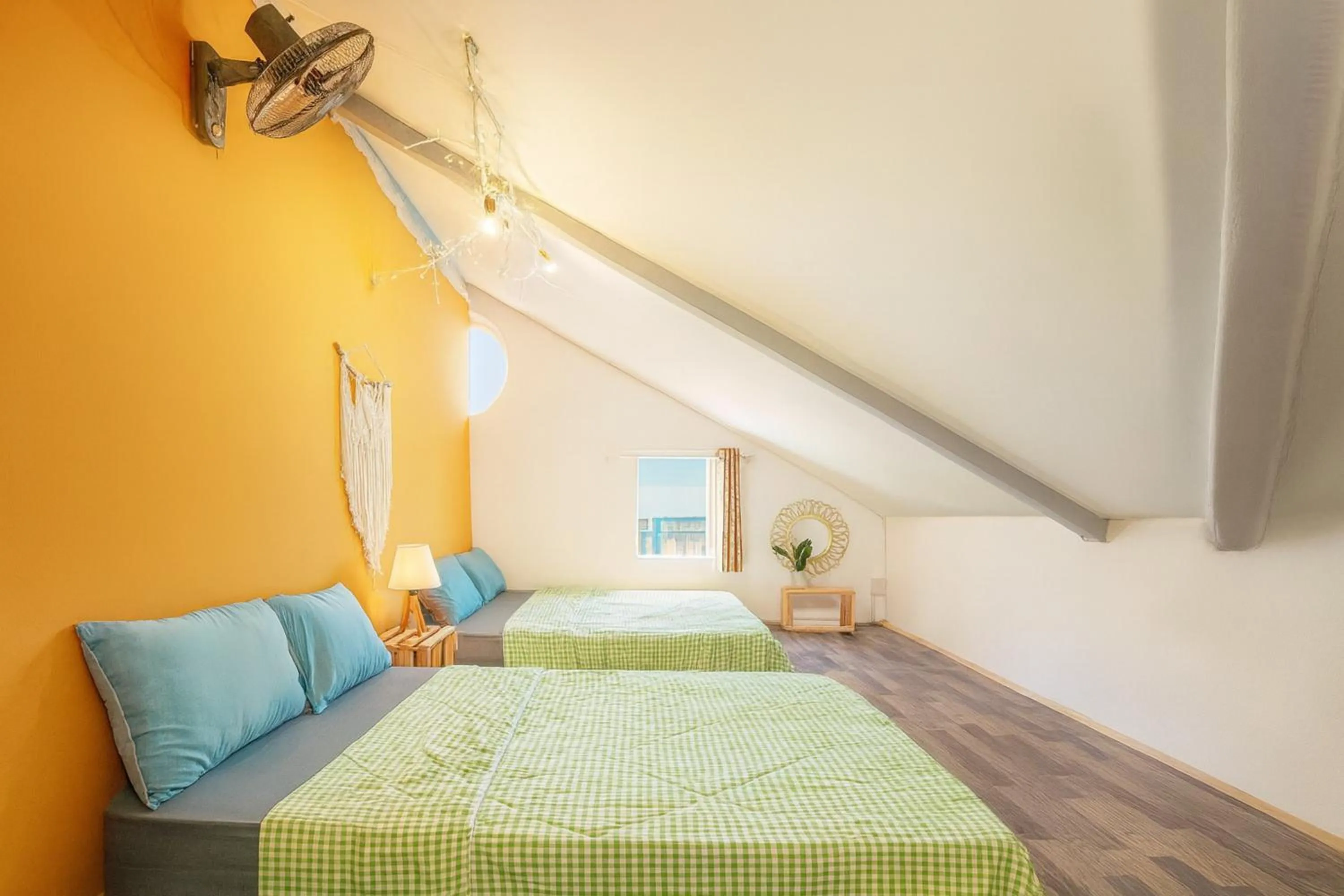 Bed in Gia Hân Hotel