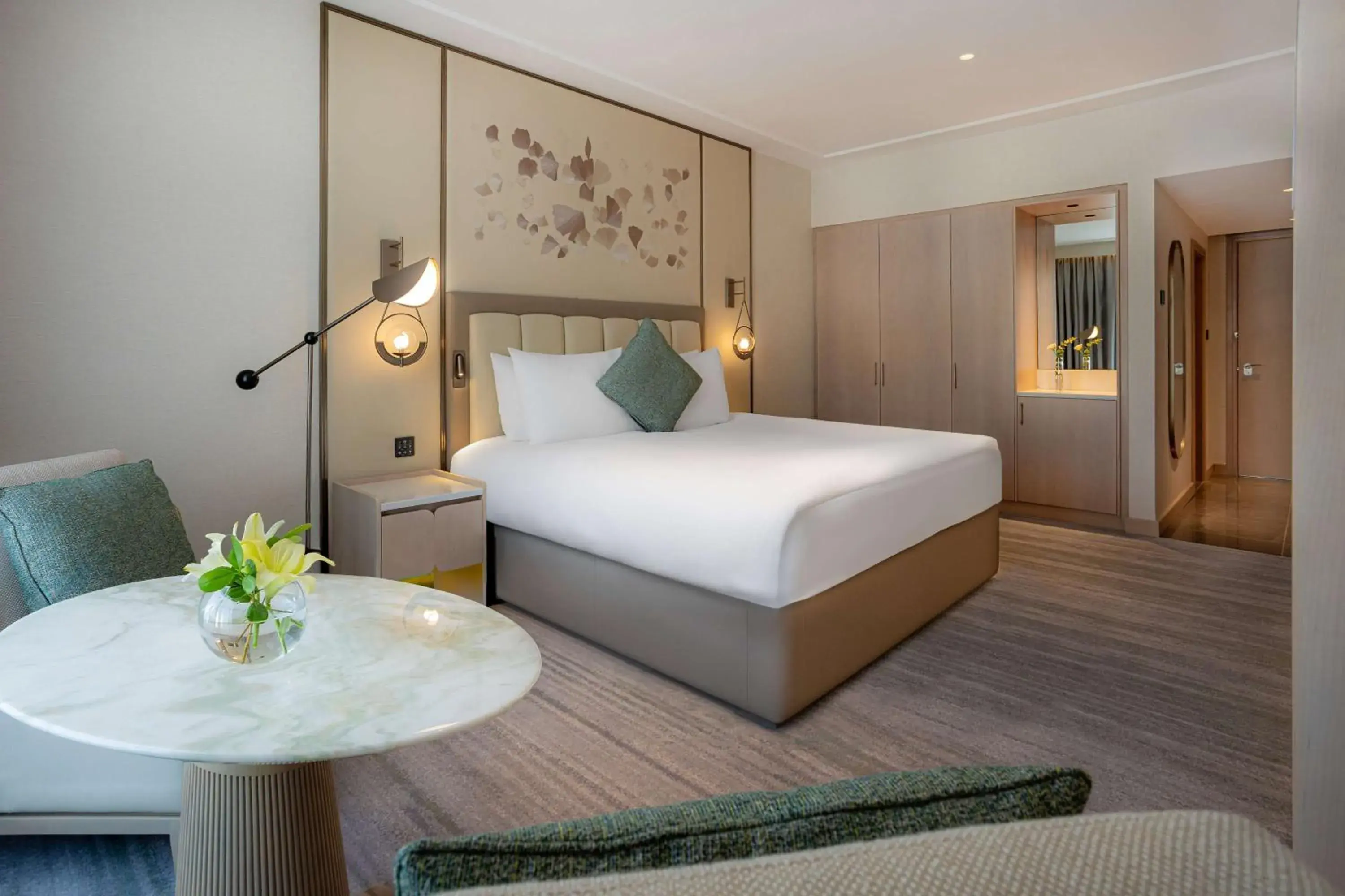 Bed in Kempinski Hotel Amman Bed in Kempinski Hotel Amman