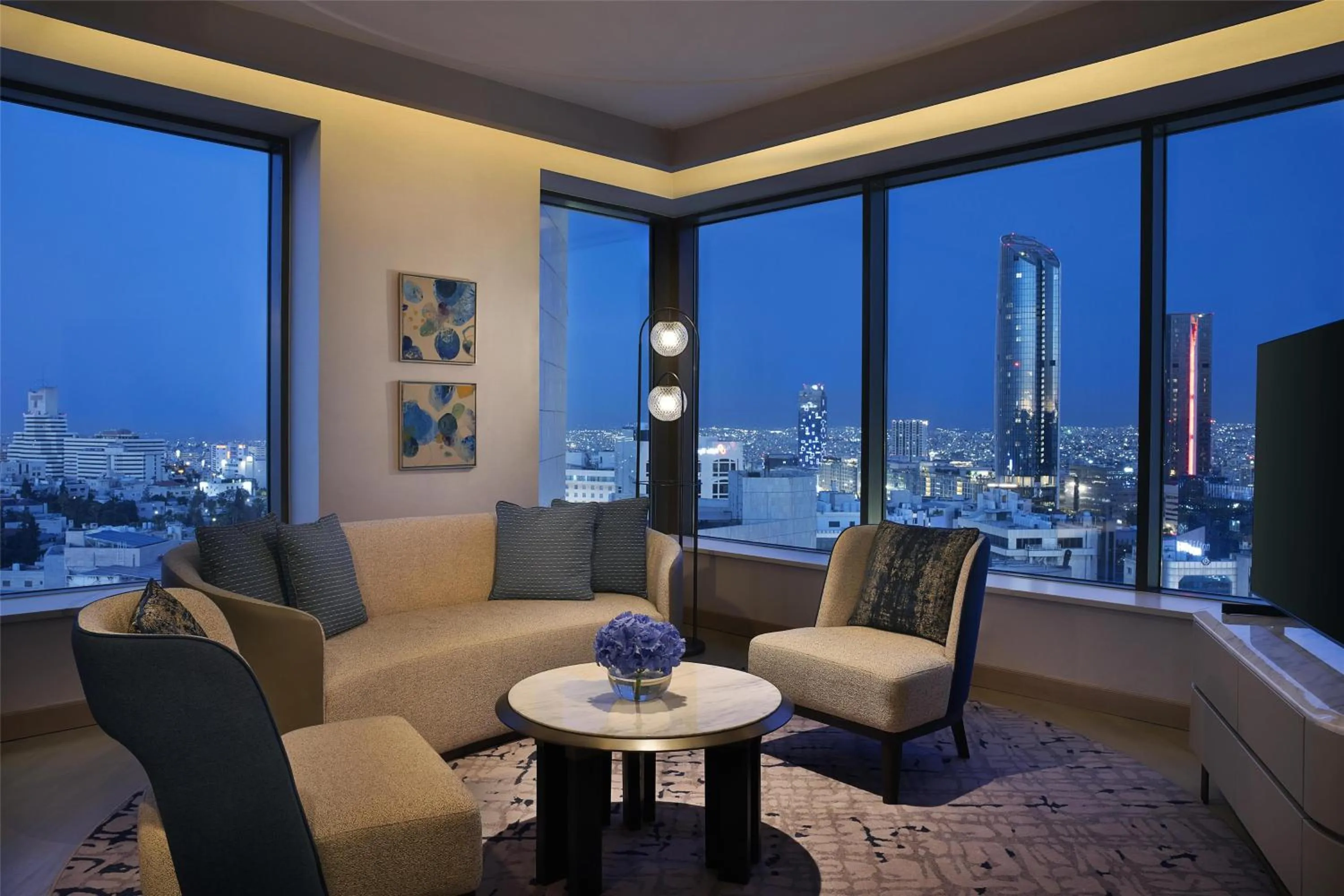 Living room in Signia by Hilton