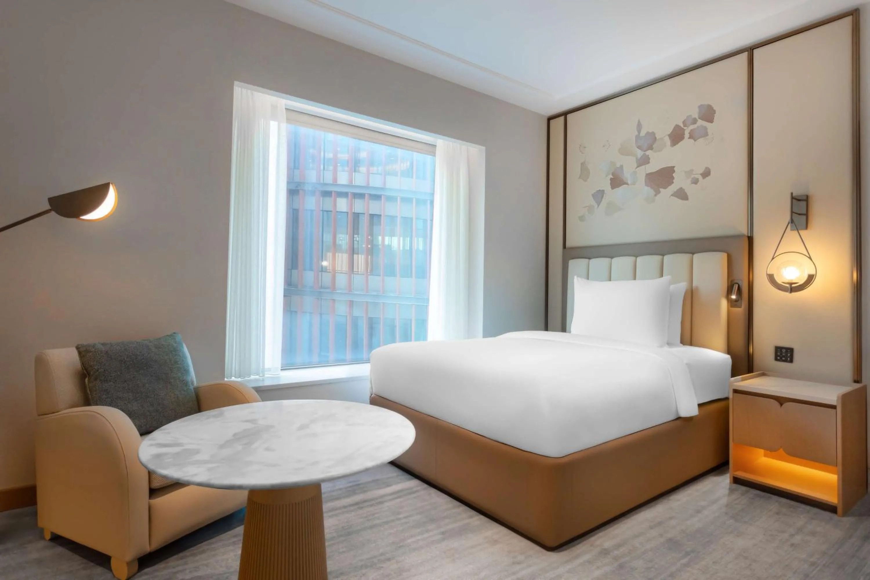 Bed in Kempinski Hotel Amman