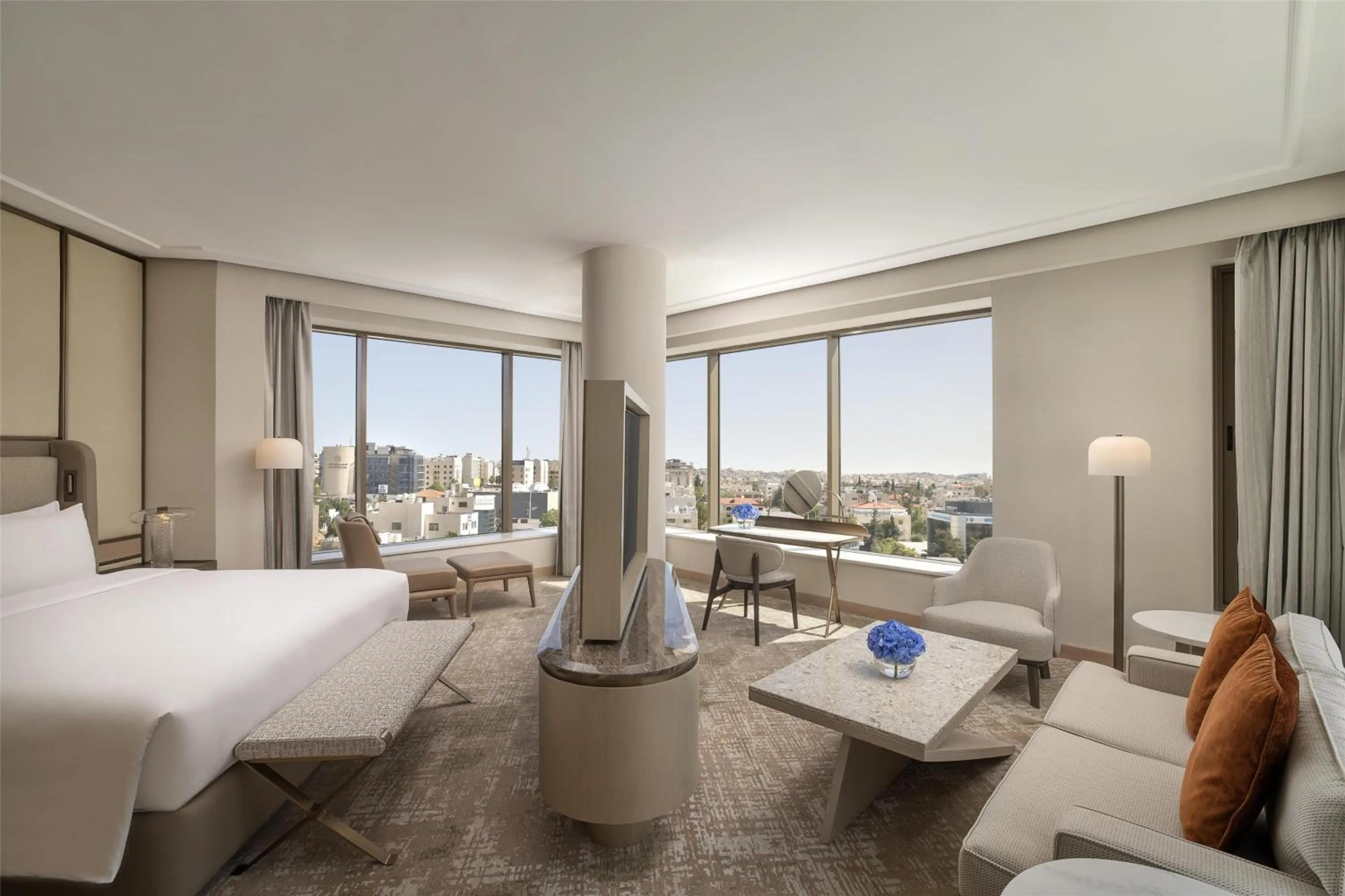 Living room, Bed in Signia by Hilton